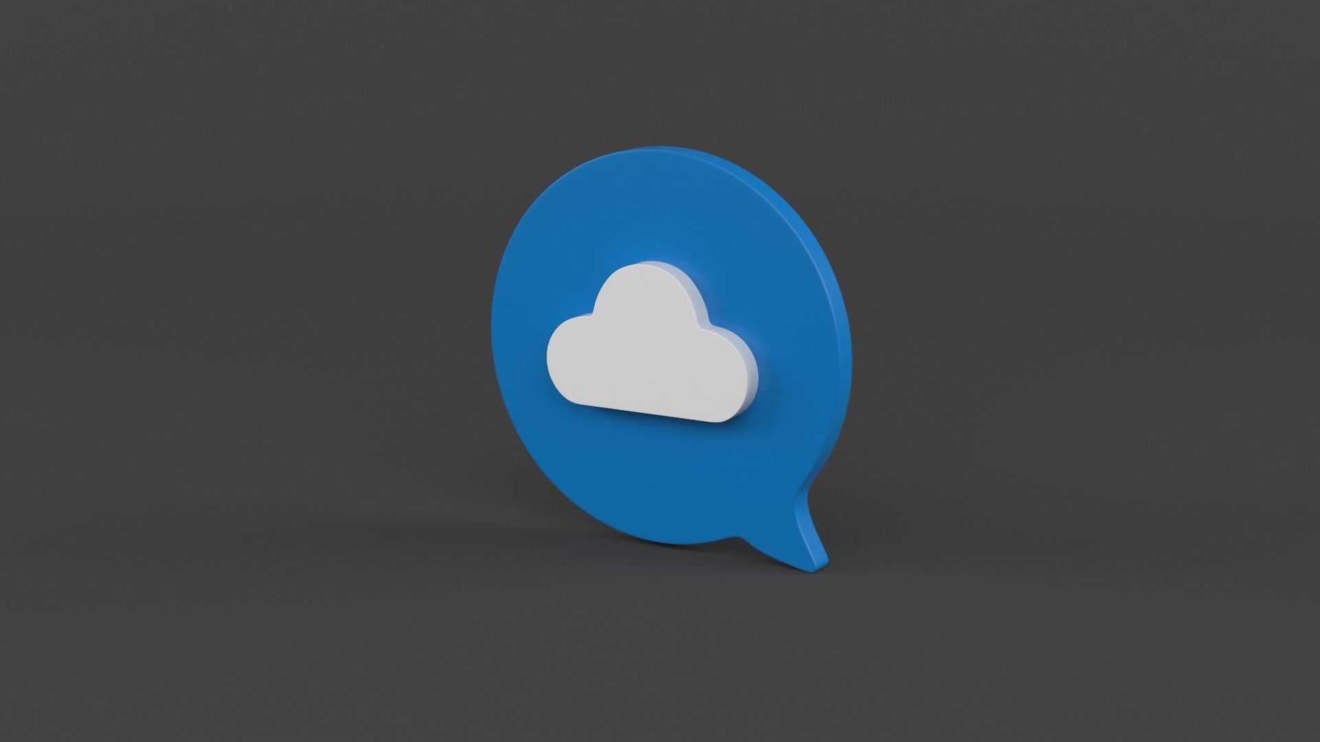 Notification Icon 3D model_2