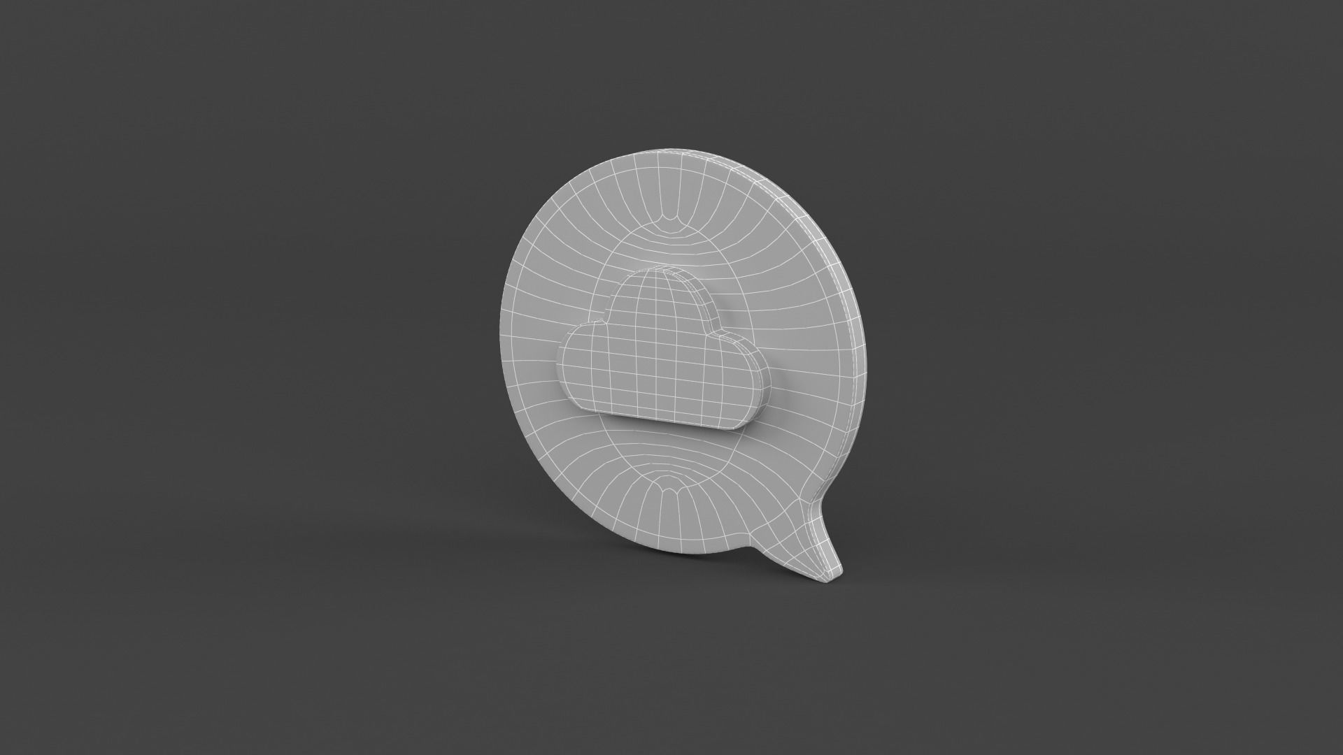 Notification Icon 3D model_11