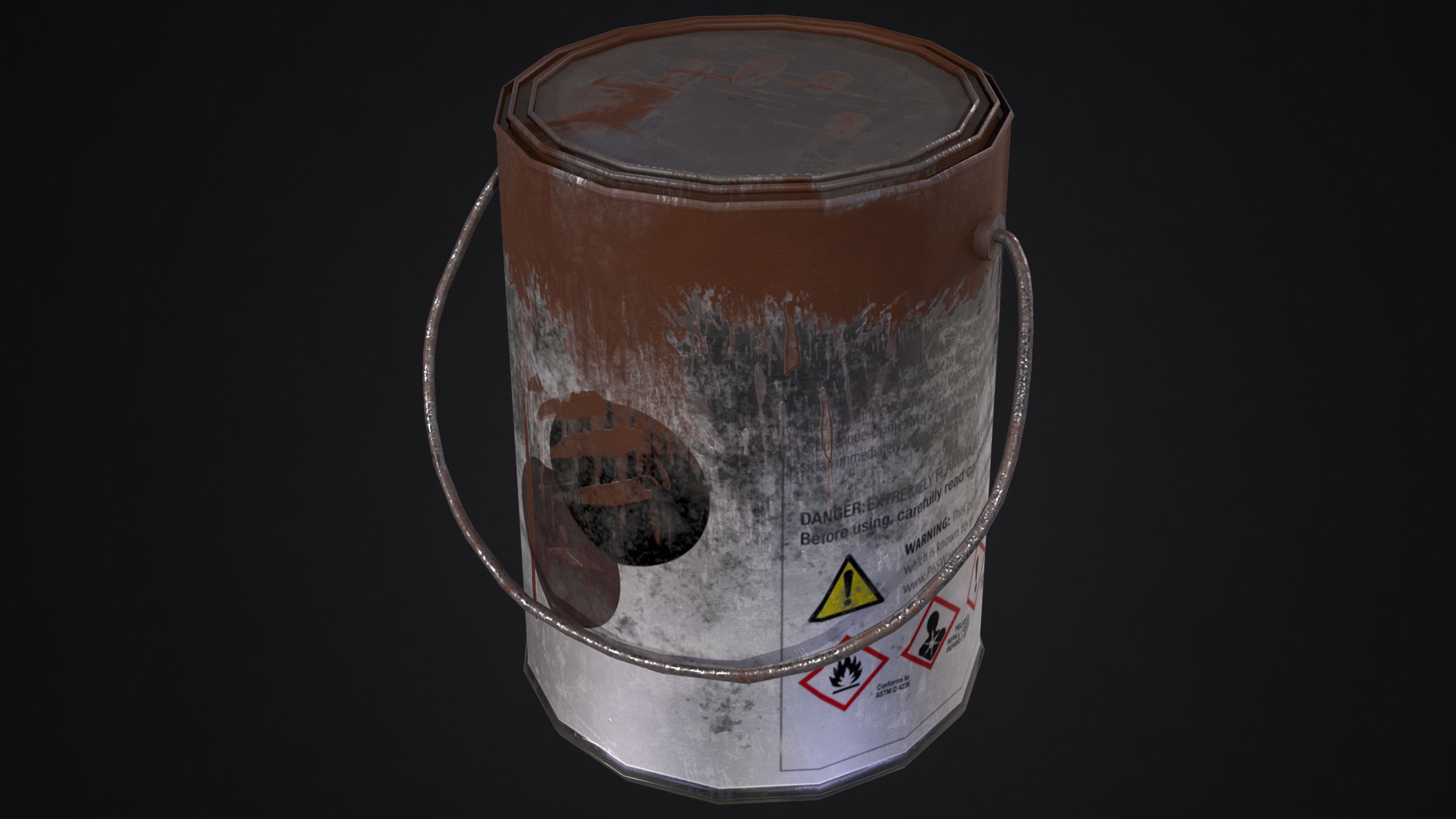 Outdoor Tools and Props Collection 2 Game Ready Low-poly 3D model_4