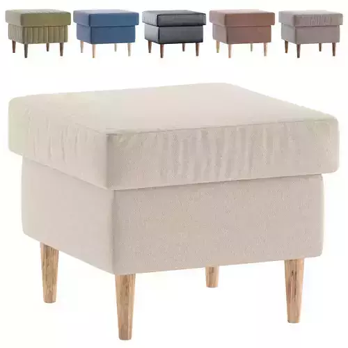 Pouf Deans Textile Light Divan ru