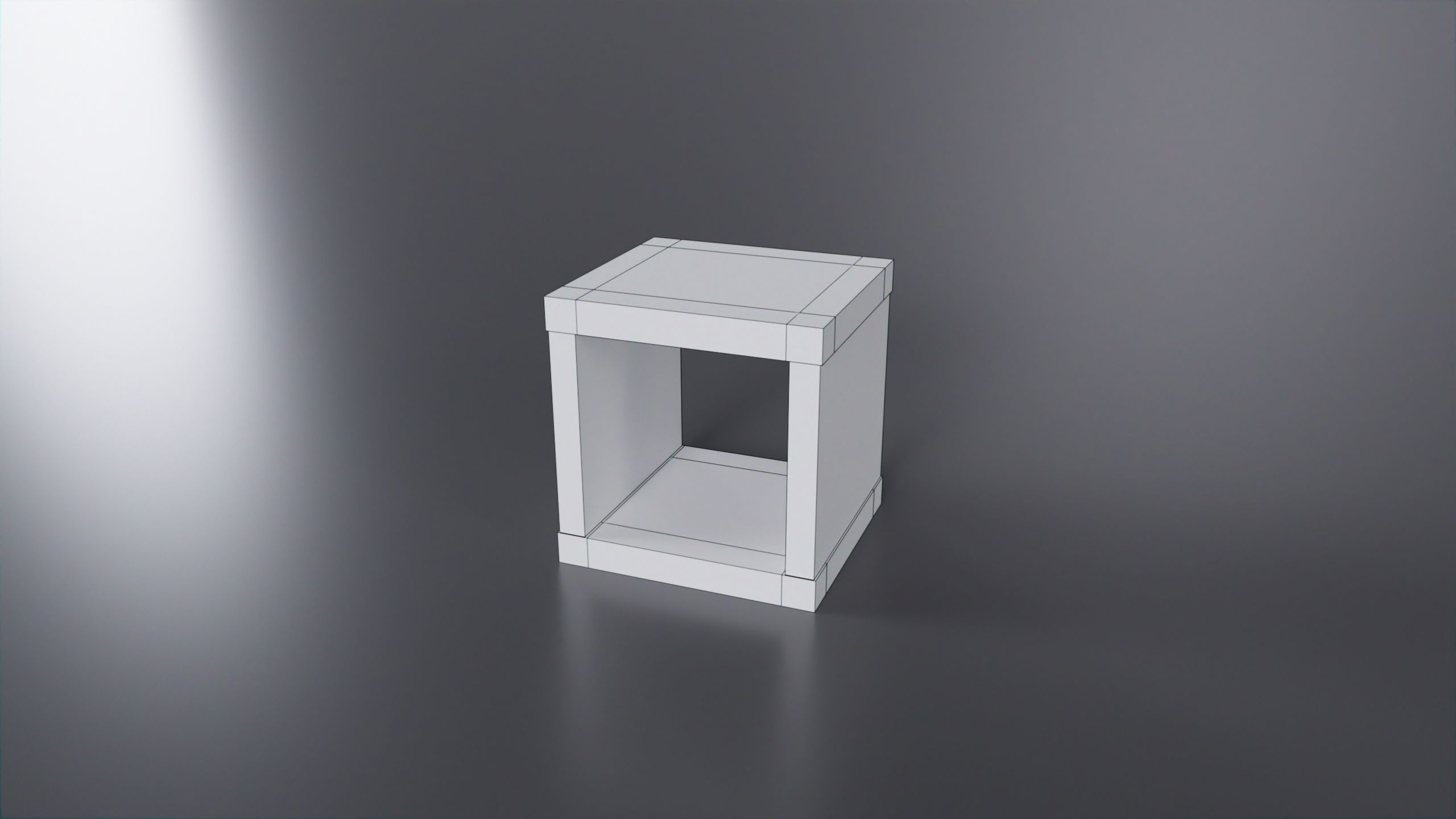 IKEA KALLAX 42x42 cm Free low-poly 3D model_5