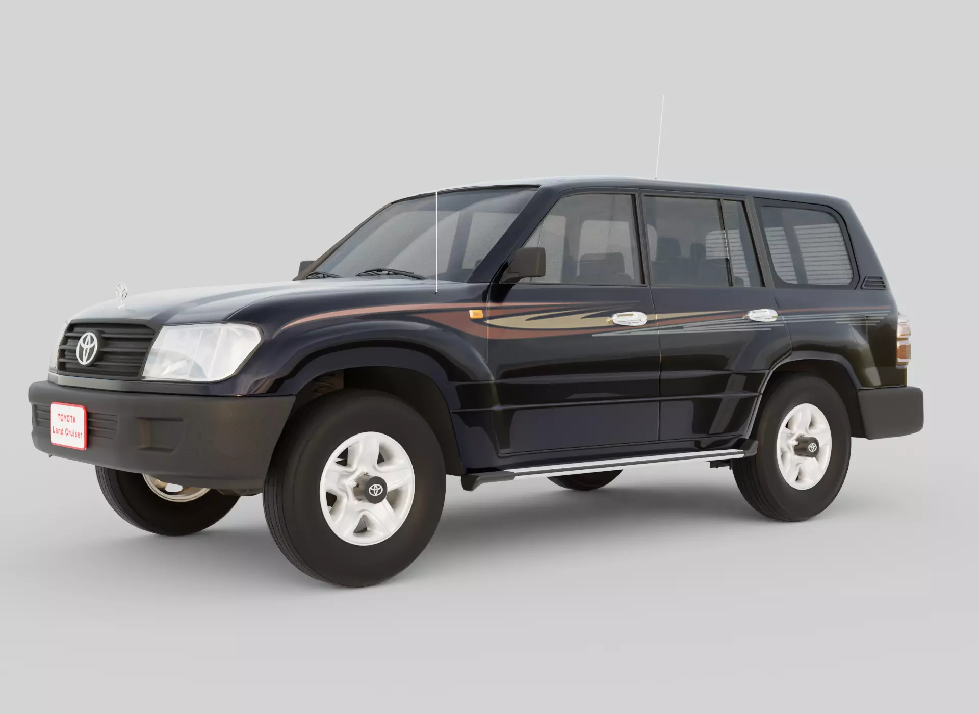 Toyota Landcruiser 100 series 3D model_0