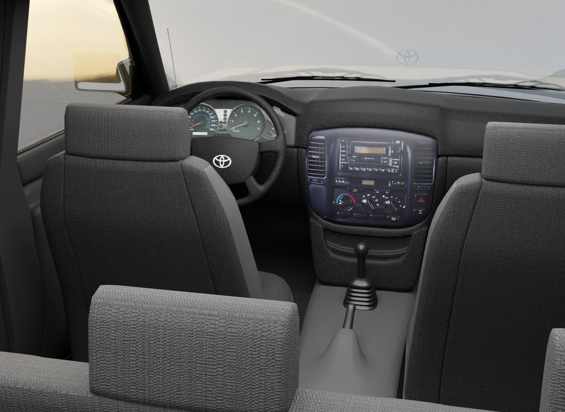 Toyota Landcruiser 100 series 3D model_6