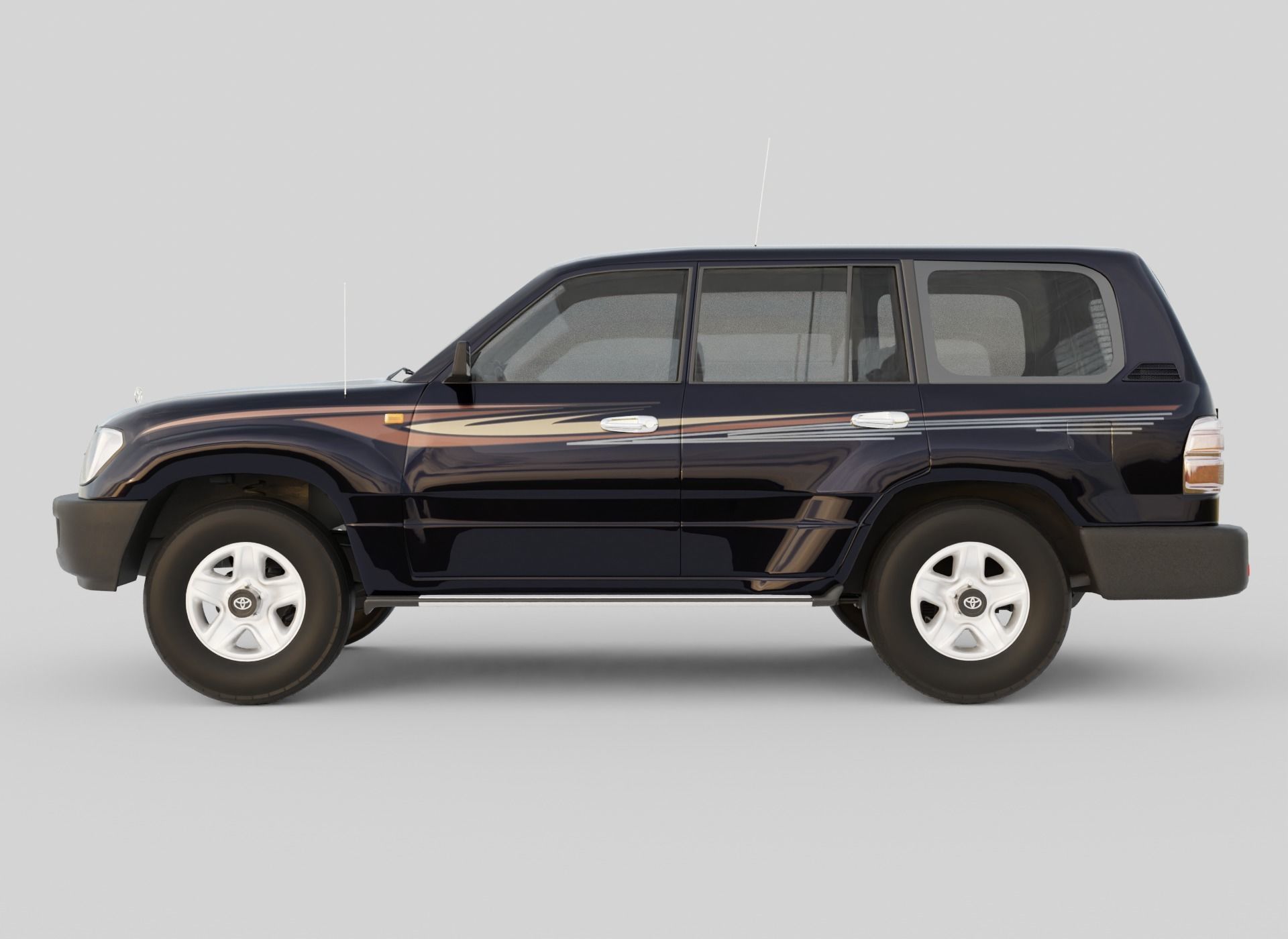 Toyota Landcruiser 100 series 3D model_1