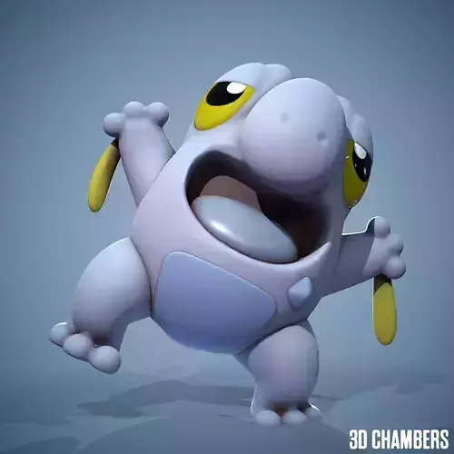 FRIGIBAX STL - POKEMON SCARLET POKEMON VIOLET 3D print model