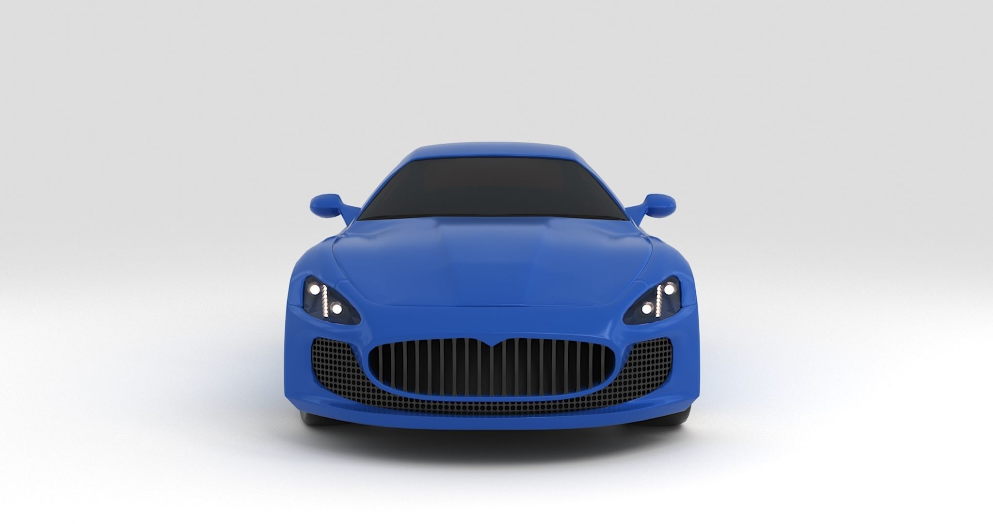 Maserati Gran Turismo 3D model_5