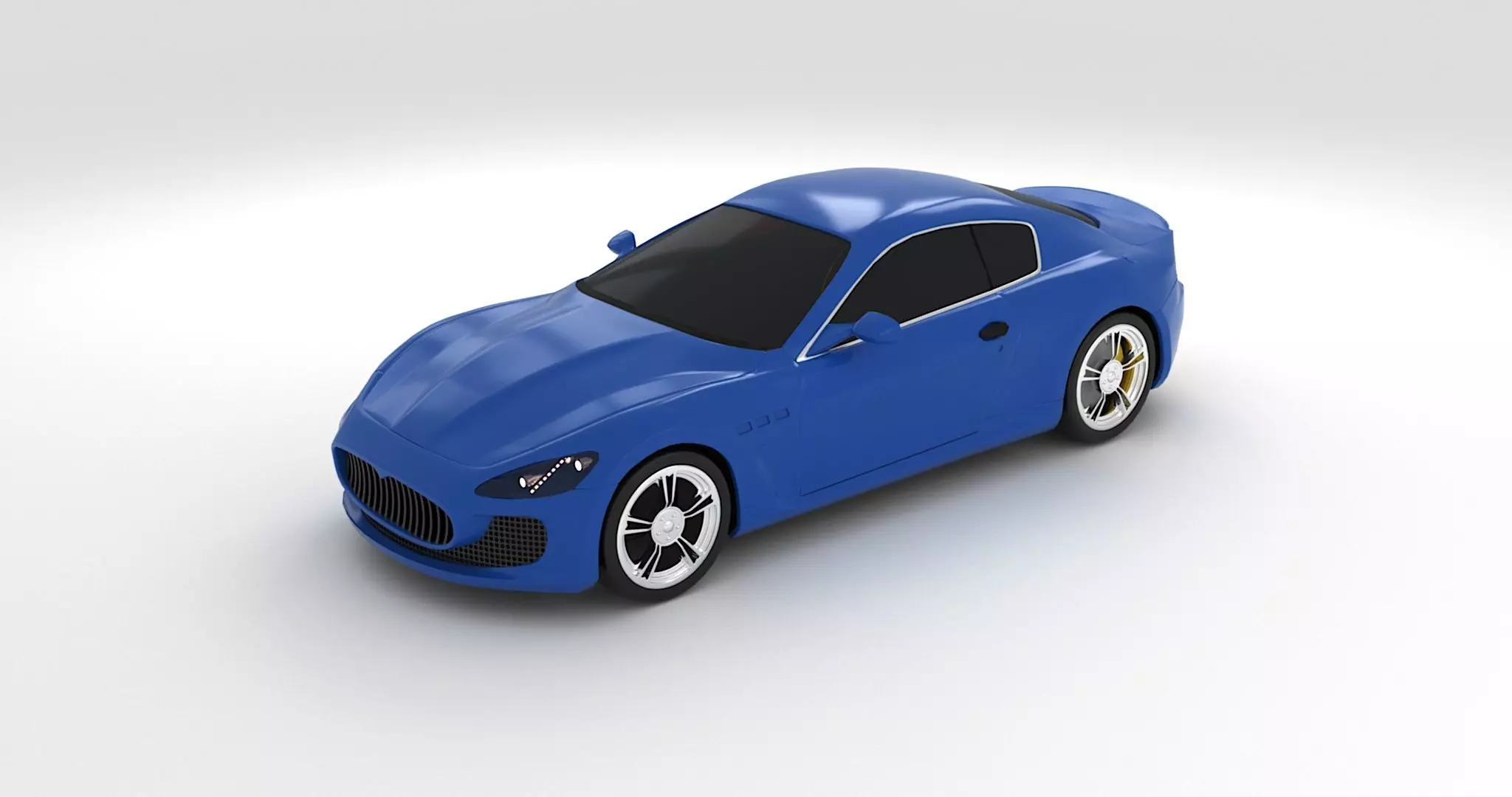 Maserati Gran Turismo 3D model_0