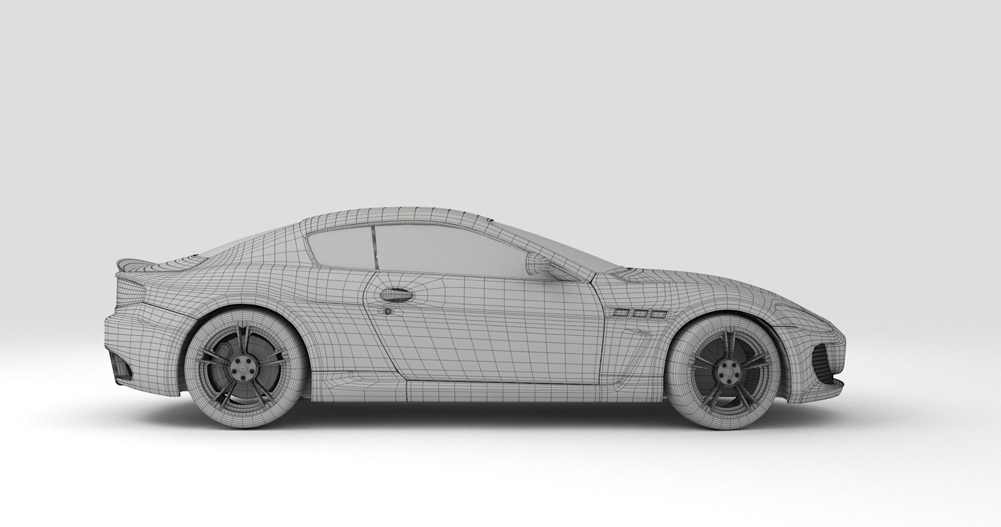 Maserati Gran Turismo 3D model_10