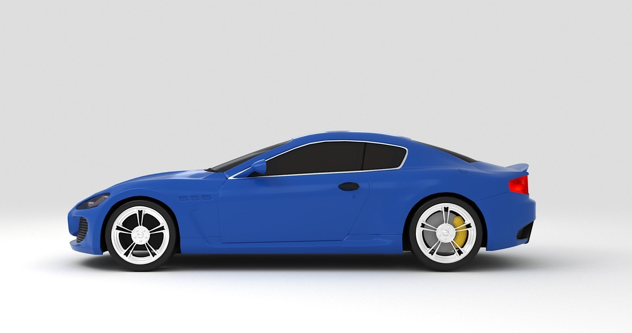 Maserati Gran Turismo 3D model_4