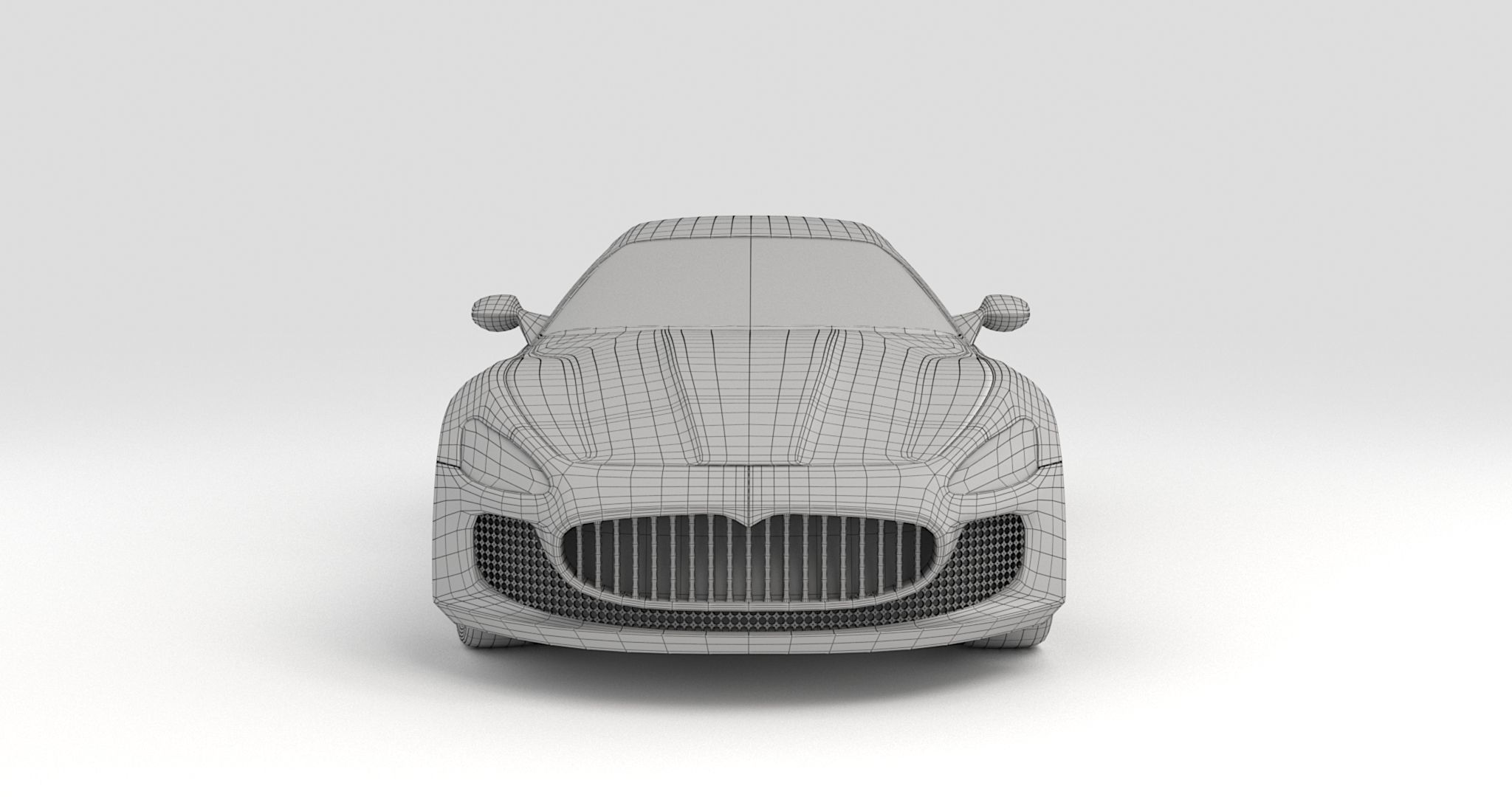 Maserati Gran Turismo 3D model_12