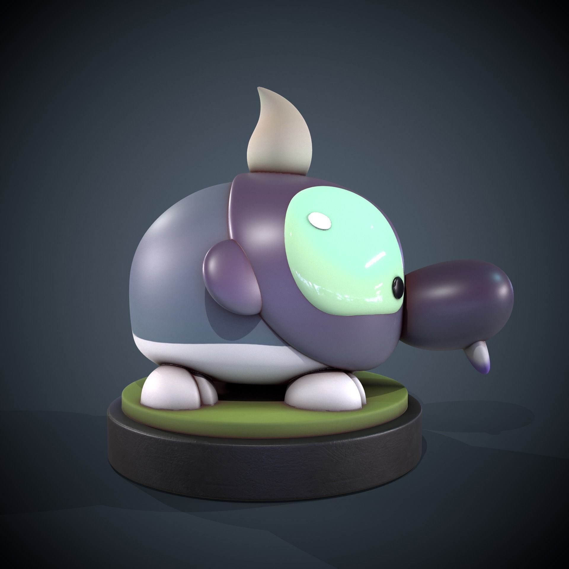 SHROODLE STL - POKEMON SCARLET POKEMON VIOLET 3D print model_2