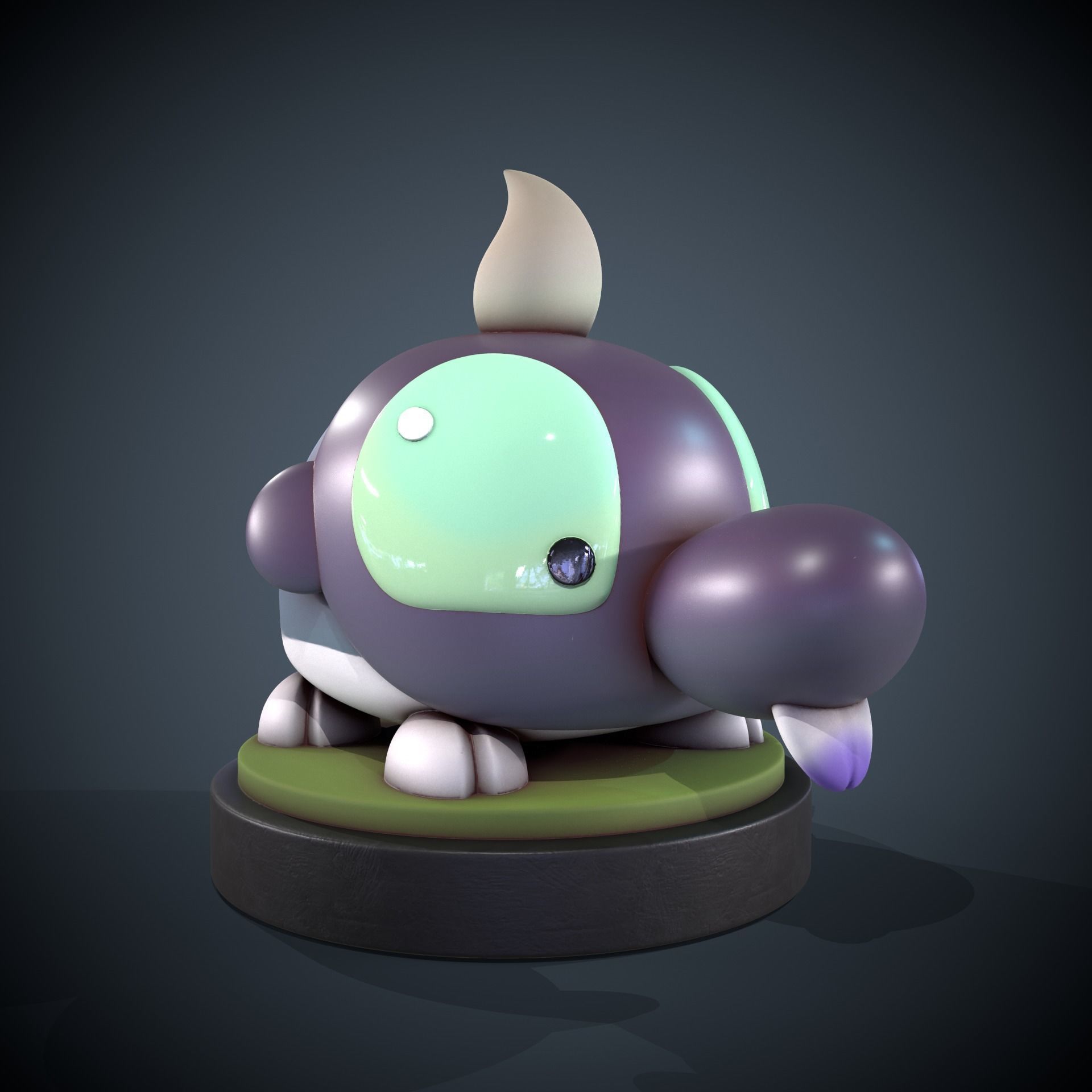 SHROODLE STL - POKEMON SCARLET POKEMON VIOLET 3D print model_1