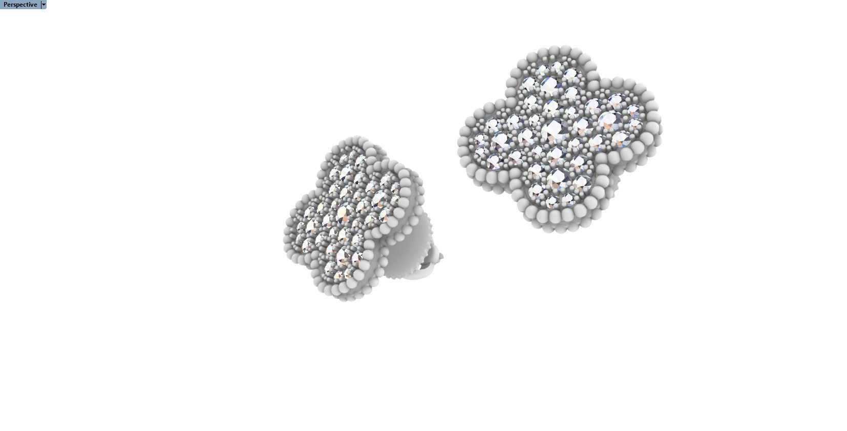 earrings 3D print model_21