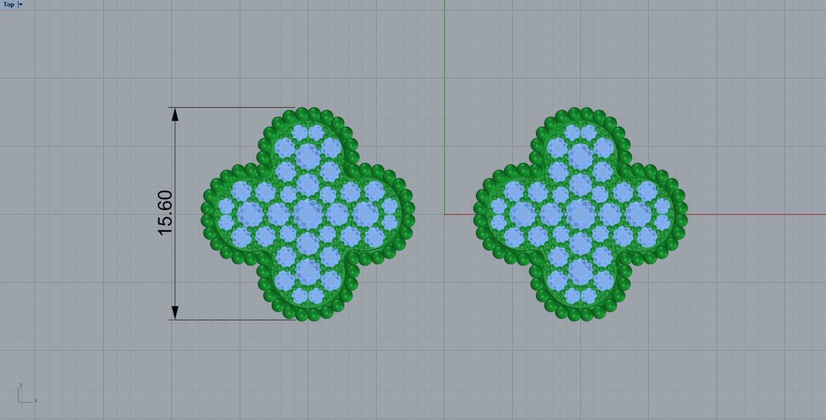 earrings 3D print model_1