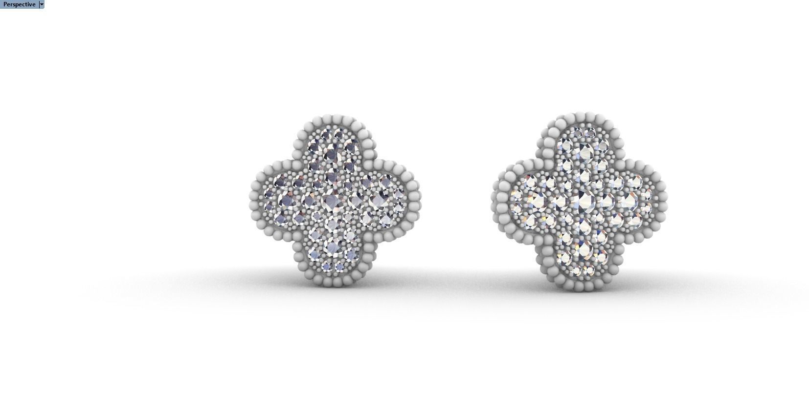 earrings 3D print model_18