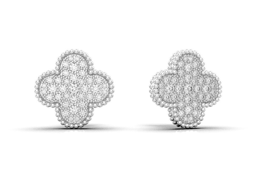 earrings 3D print model_11