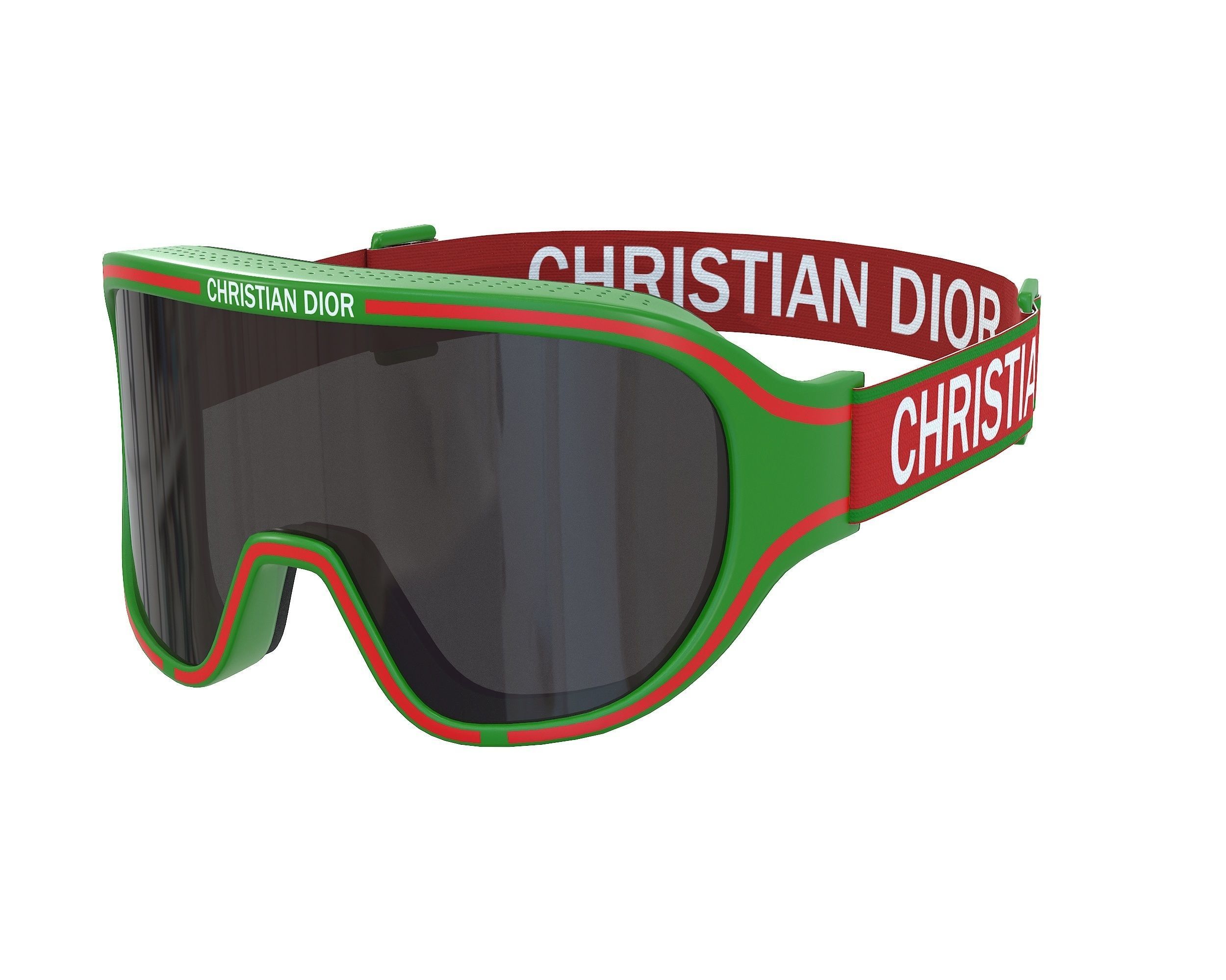Dior Ski Goggles Christian Dior DiorAlps M1I Glasses Low-poly 3D model_2