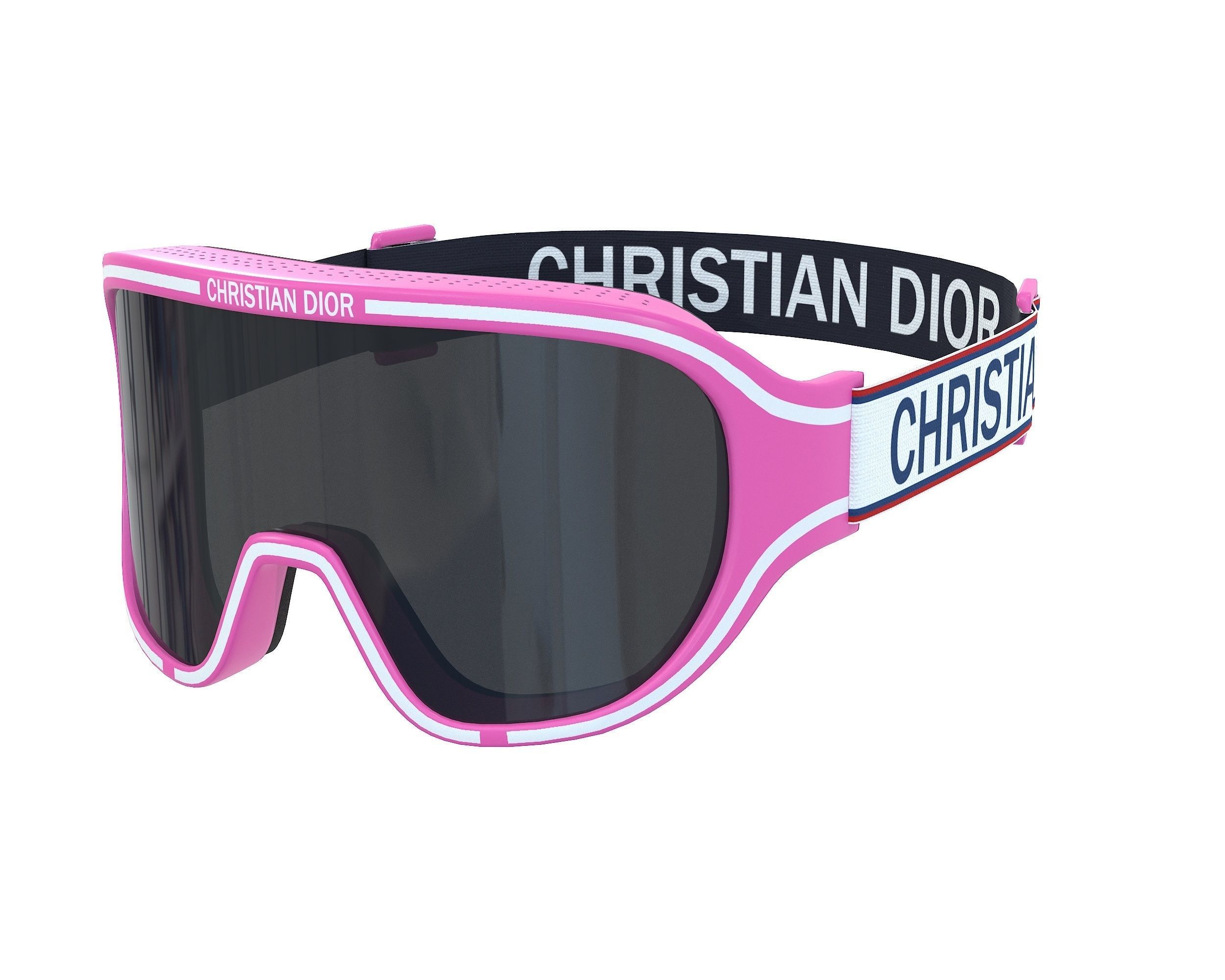 Dior Ski Goggles Christian Dior DiorAlps M1I Glasses Low-poly 3D model_3
