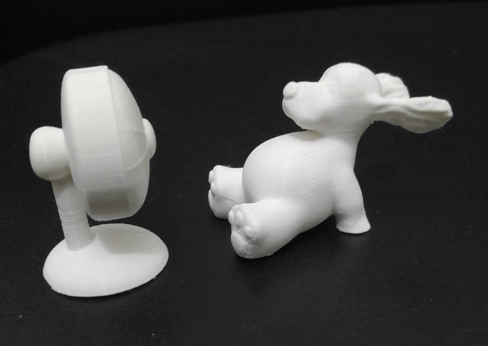 Dog with Fan 3D print model_5