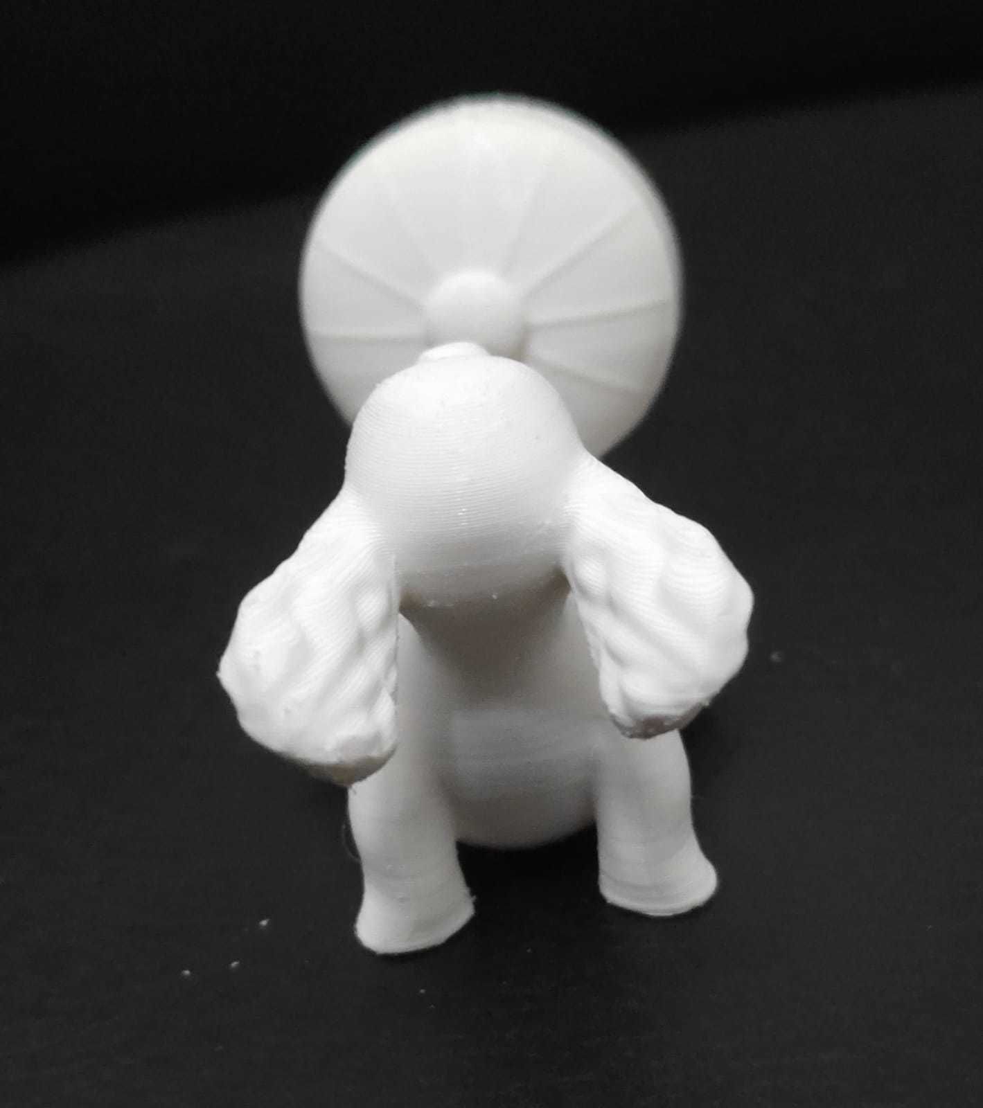 Dog with Fan 3D print model_15