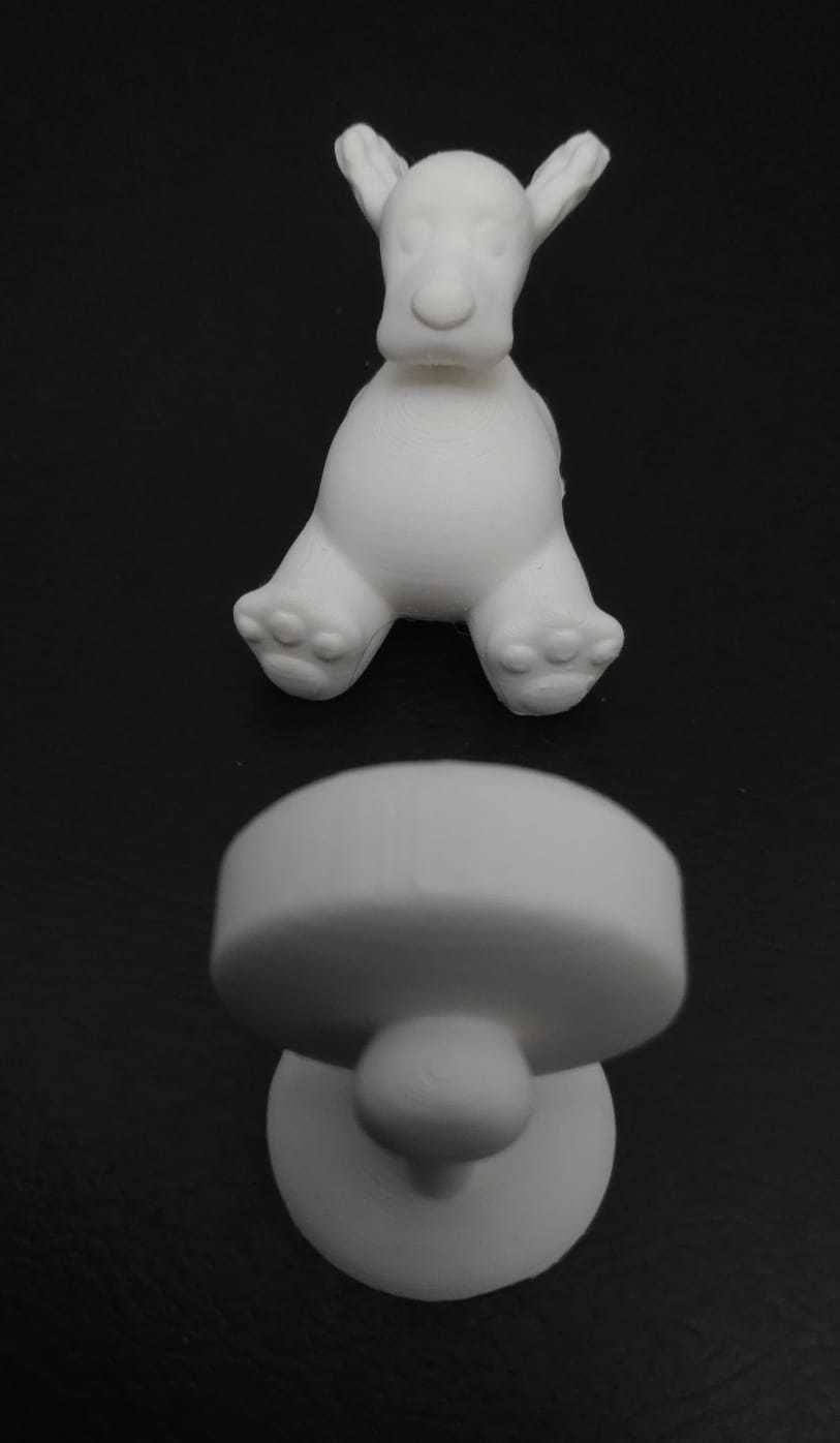 Dog with Fan 3D print model_12