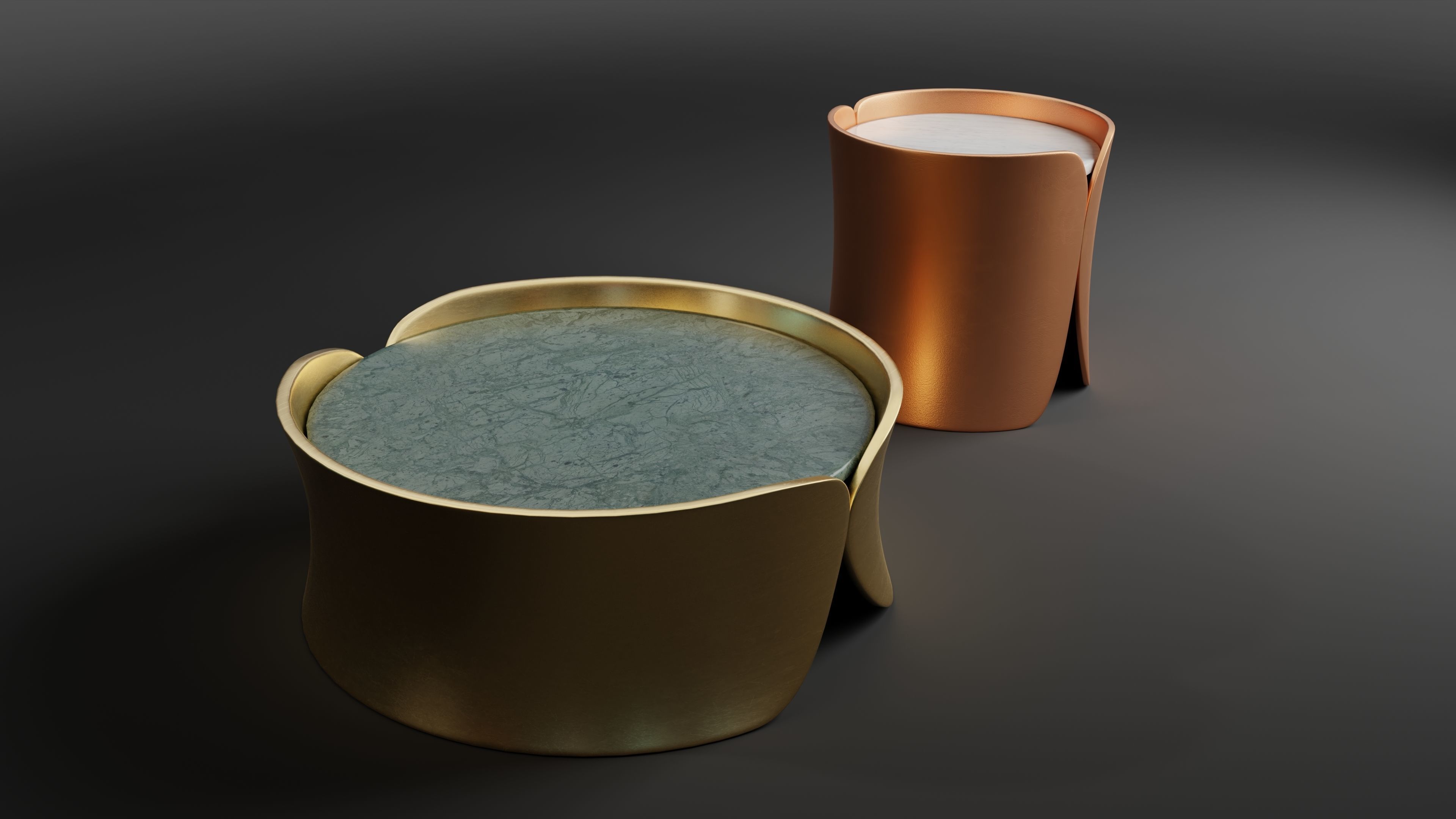 Hugs Coffee Tables designed by Cesare Arosio Design 3D model_7