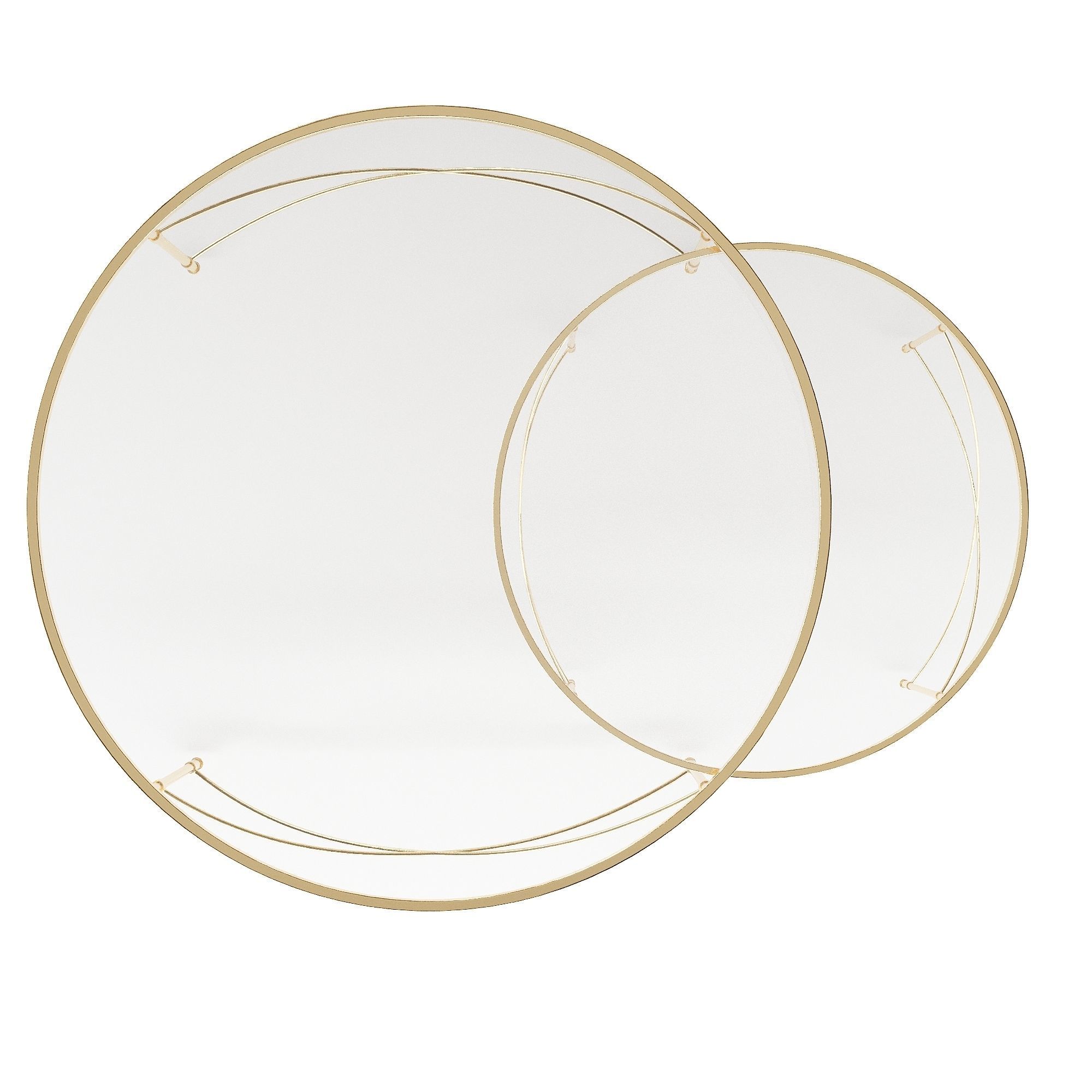 Maxwell Nesting Coffee Tables 3D model_2