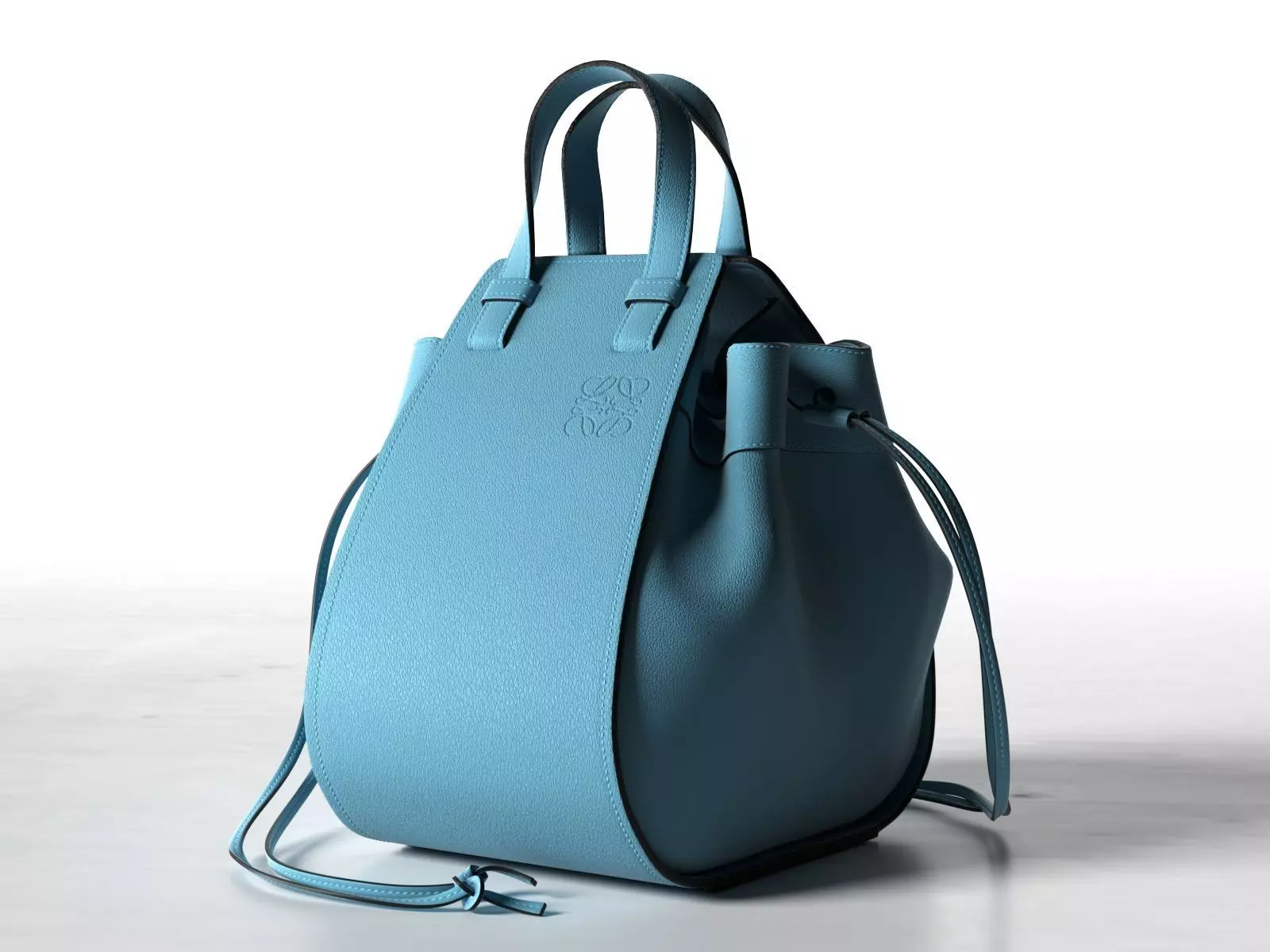 Hammock Brawstring Bag 3D model_0