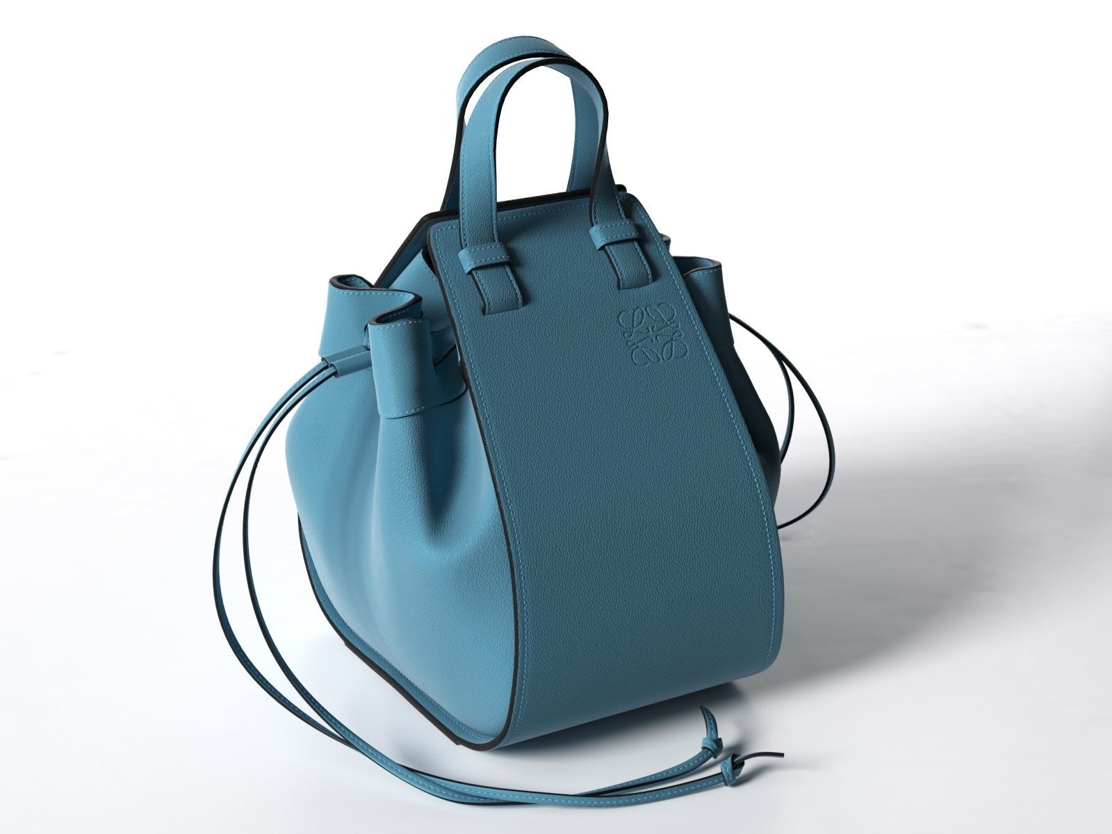 Hammock Brawstring Bag 3D model_1