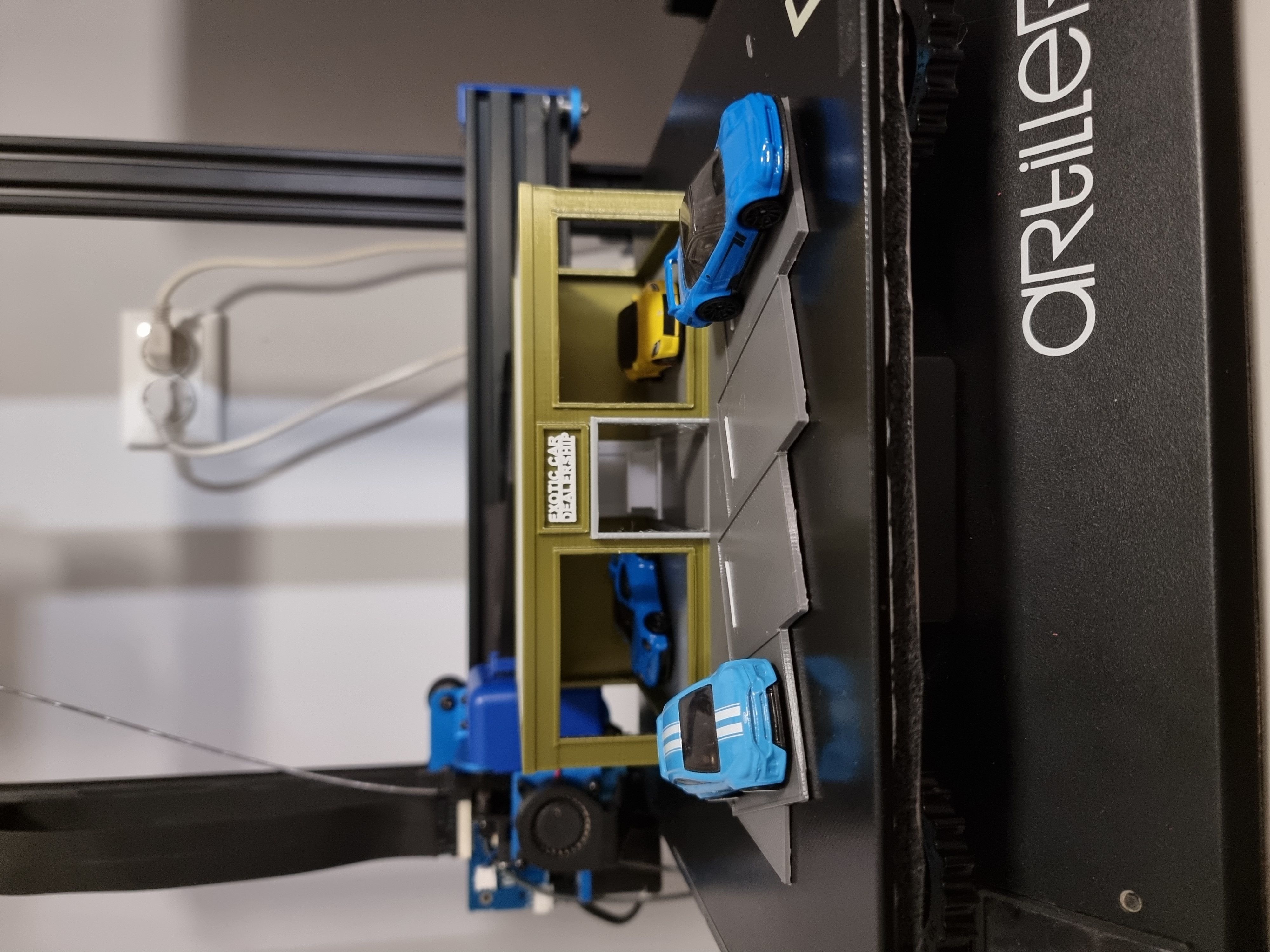 EXOTIC CAR DEALERSHIP 3D print model_1