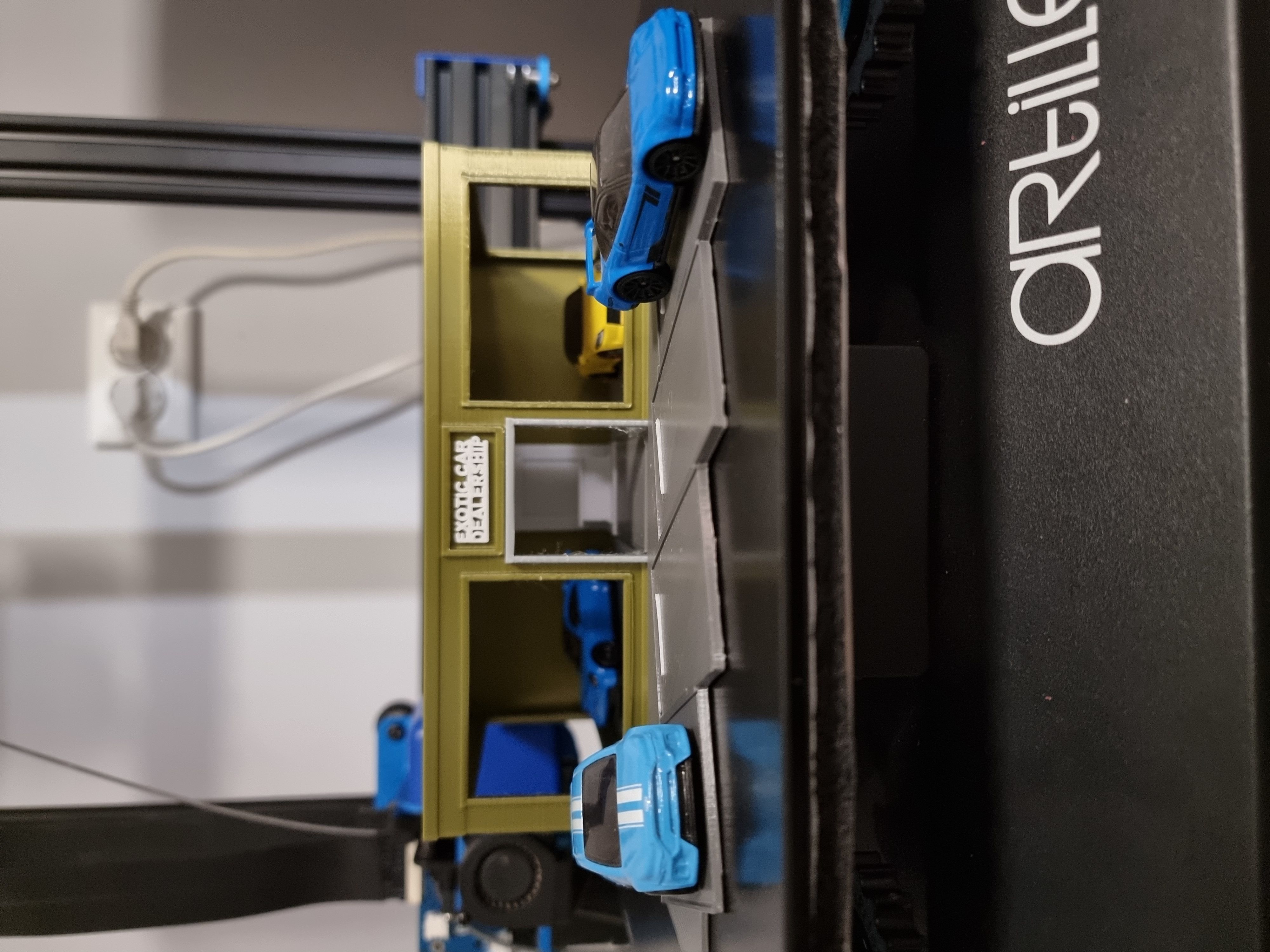 EXOTIC CAR DEALERSHIP 3D print model_3