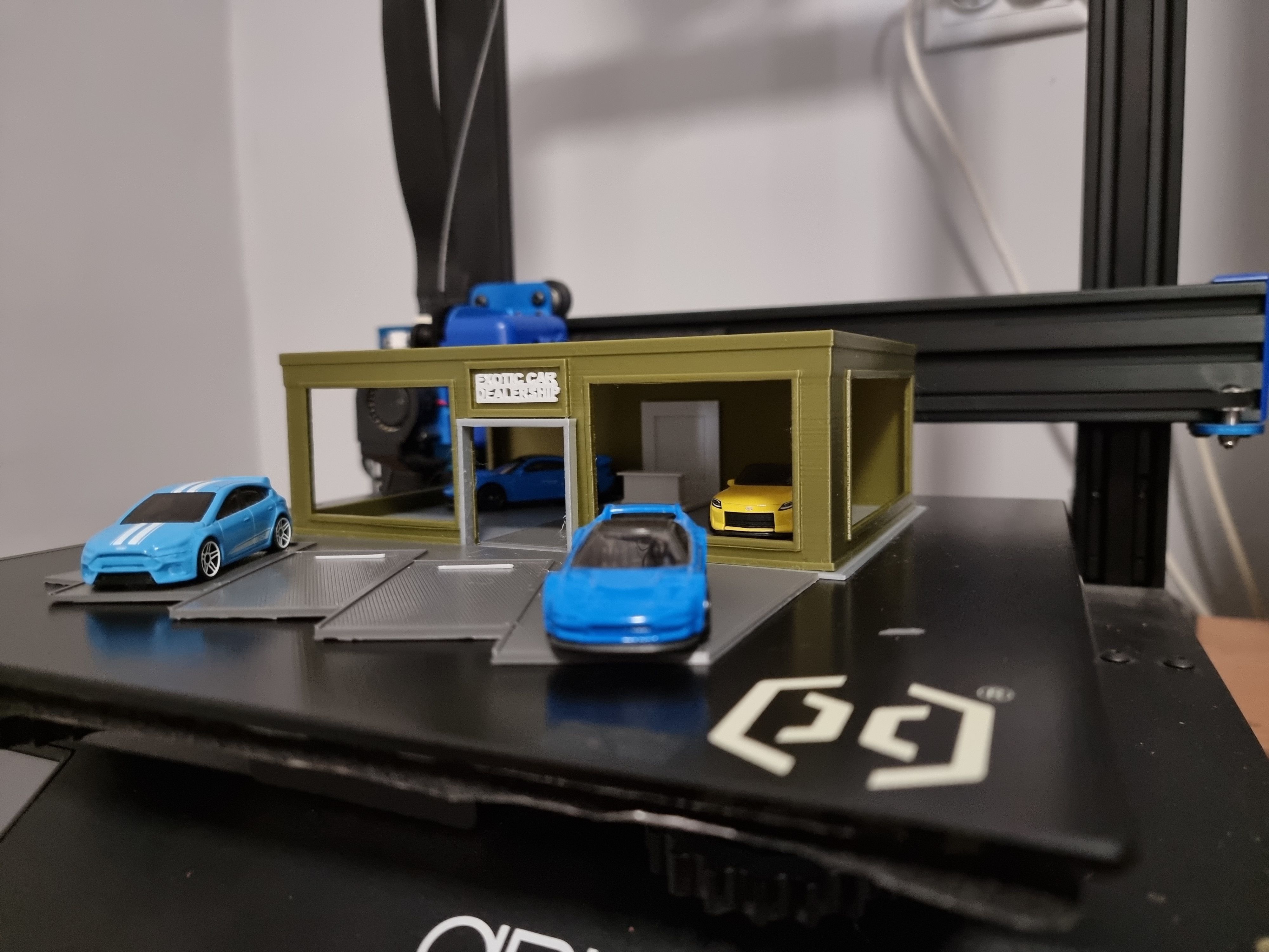 EXOTIC CAR DEALERSHIP 3D print model_2