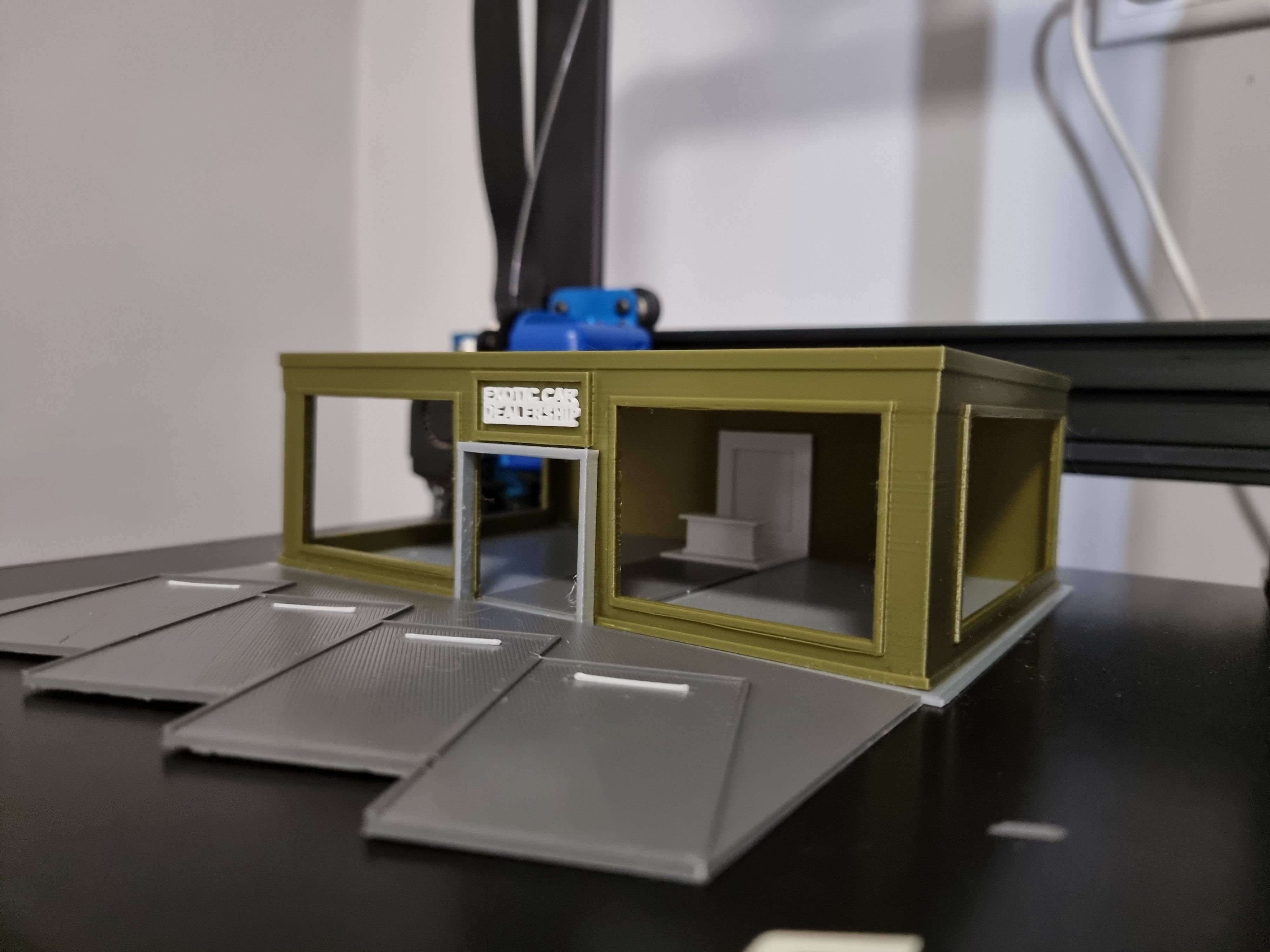 EXOTIC CAR DEALERSHIP 3D print model_7