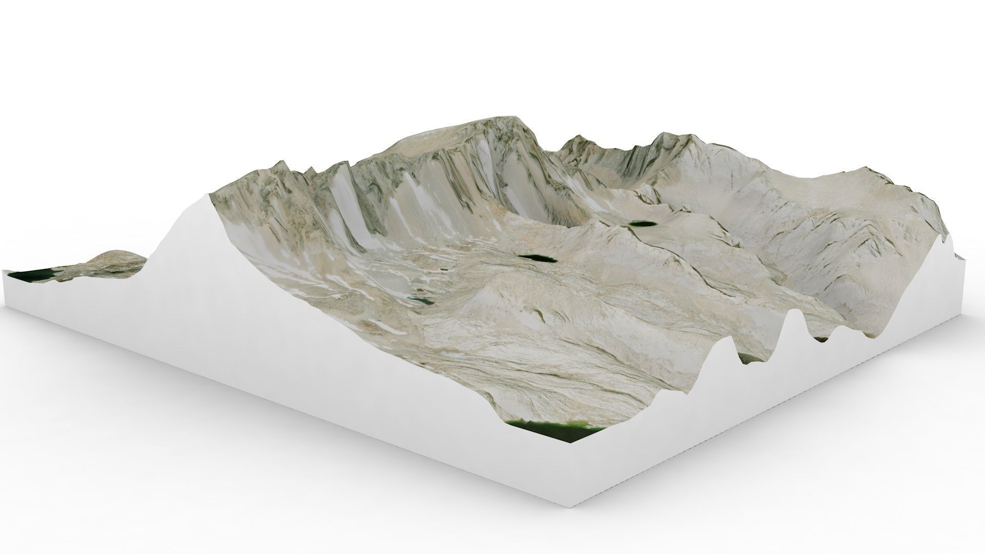 Mount Whitney 3D model_1