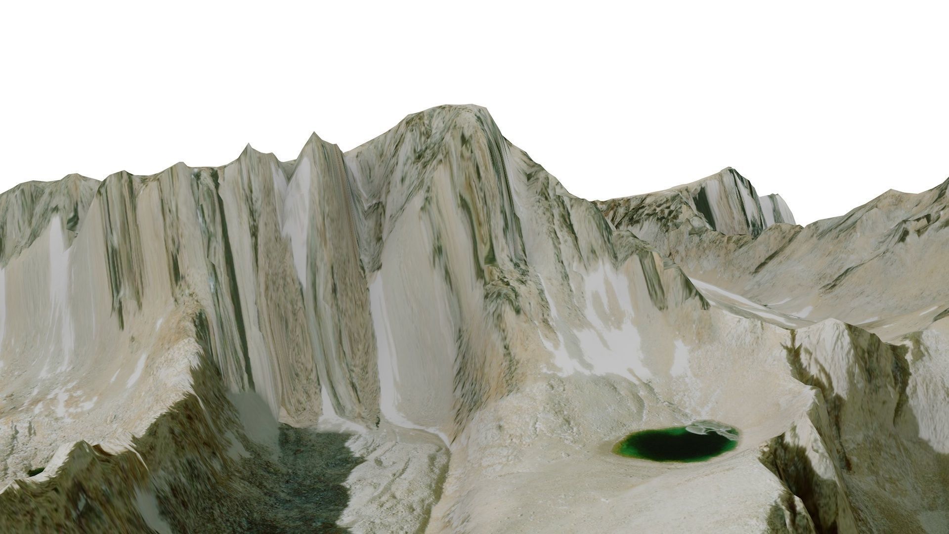Mount Whitney 3D model_4