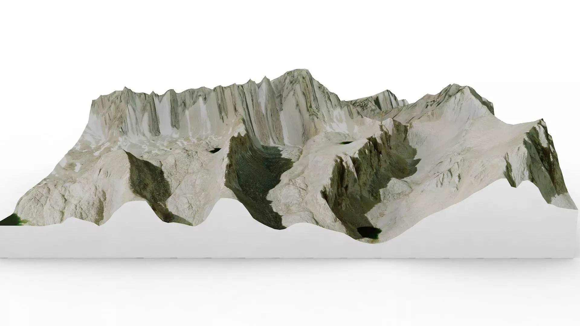 Mount Whitney 3D model_0