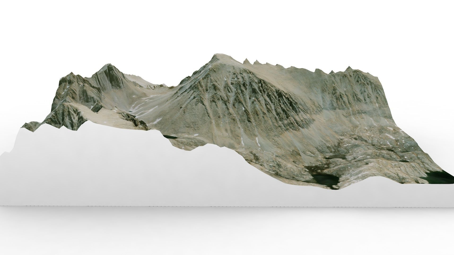 Mount Whitney 3D model_3