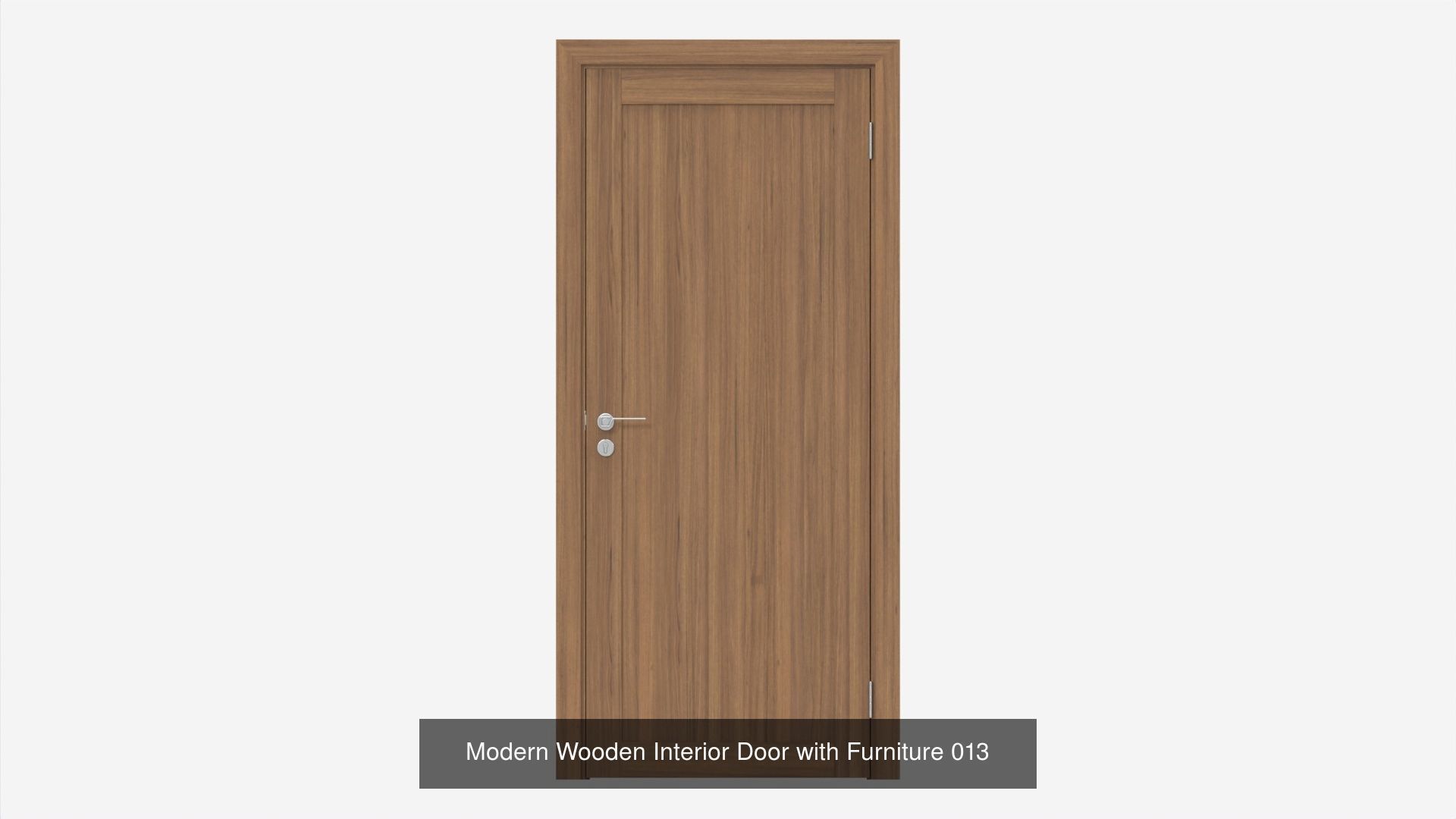 Wooden Interior Doors with Furniture 3D Model Collection_17