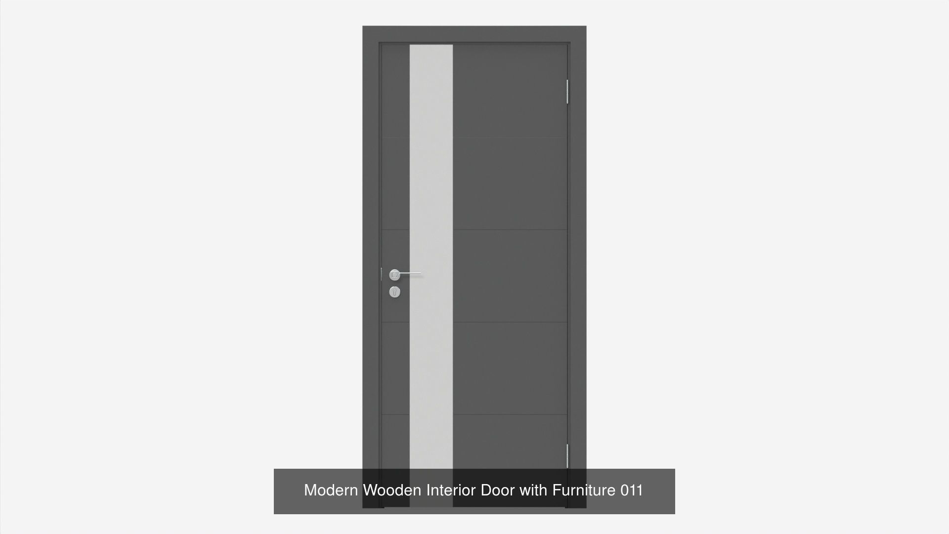 Wooden Interior Doors with Furniture 3D Model Collection_15