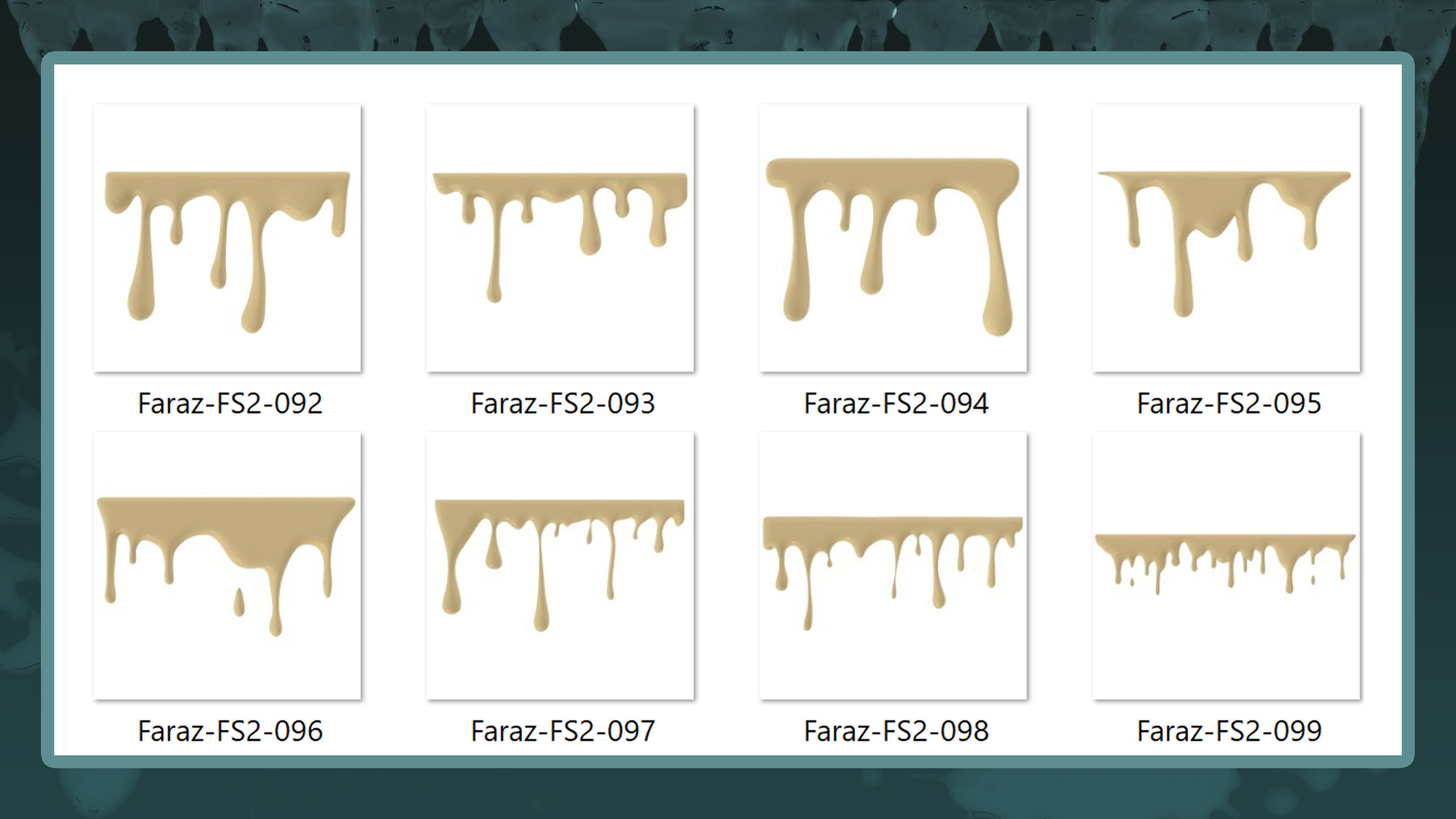 140 Fluid Splash 3D Model  IMM Brush and Alpha Vol 2 3D model_14