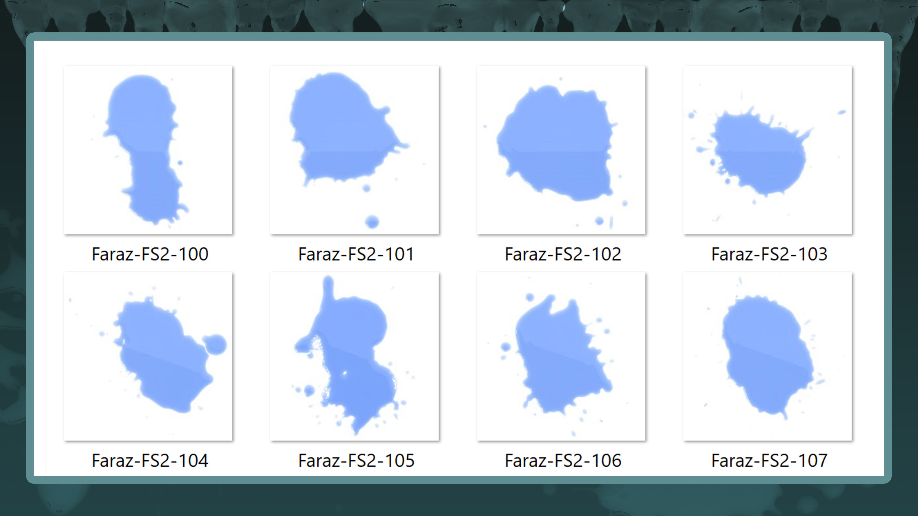 140 Fluid Splash 3D Model  IMM Brush and Alpha Vol 2 3D model_15