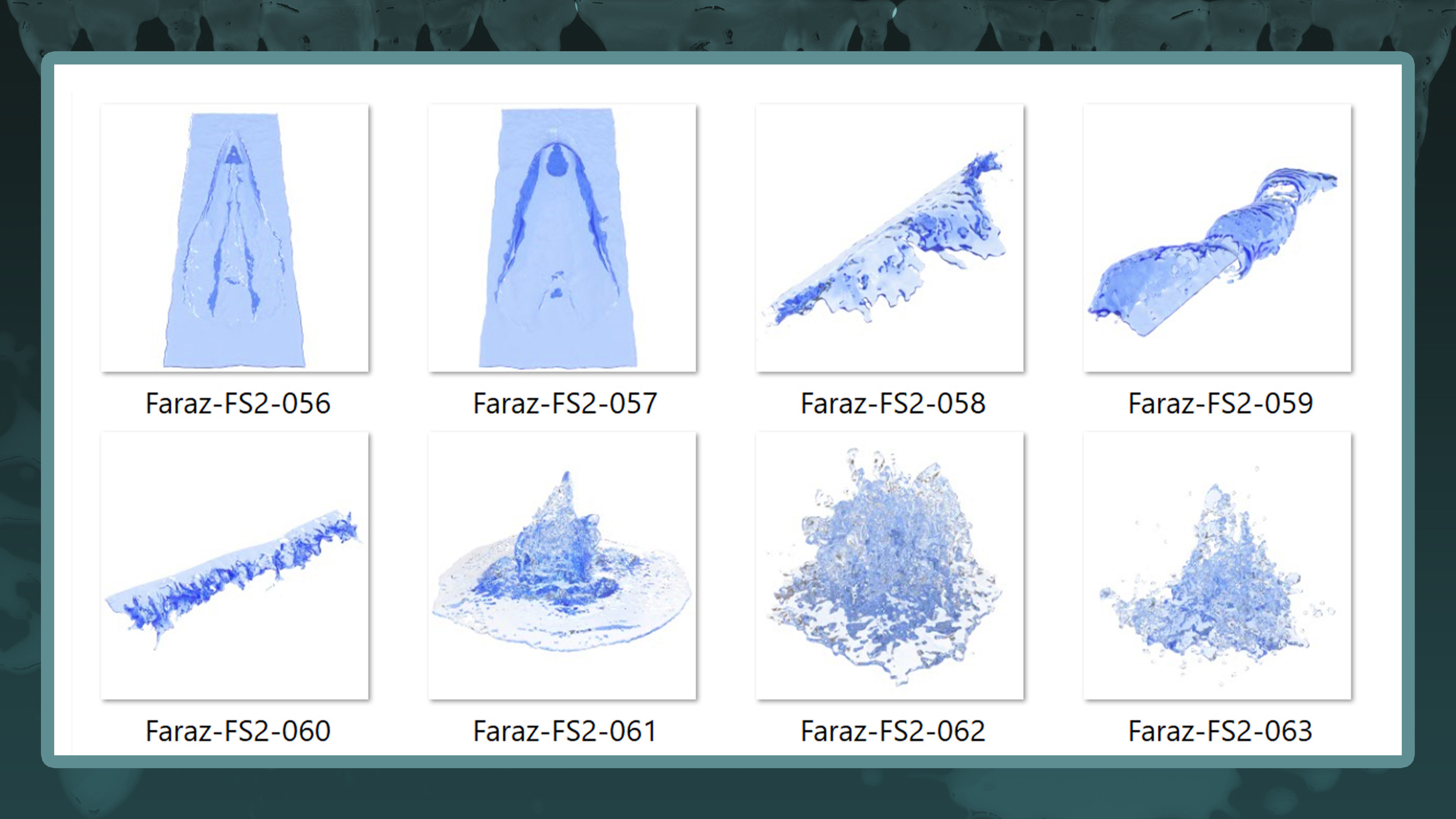 140 Fluid Splash 3D Model  IMM Brush and Alpha Vol 2 3D model_9