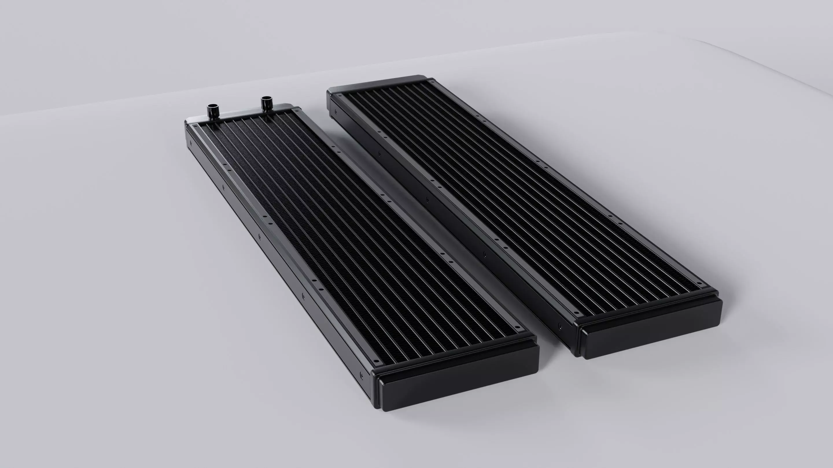 Water cooling radiator - 480 mm 3D model