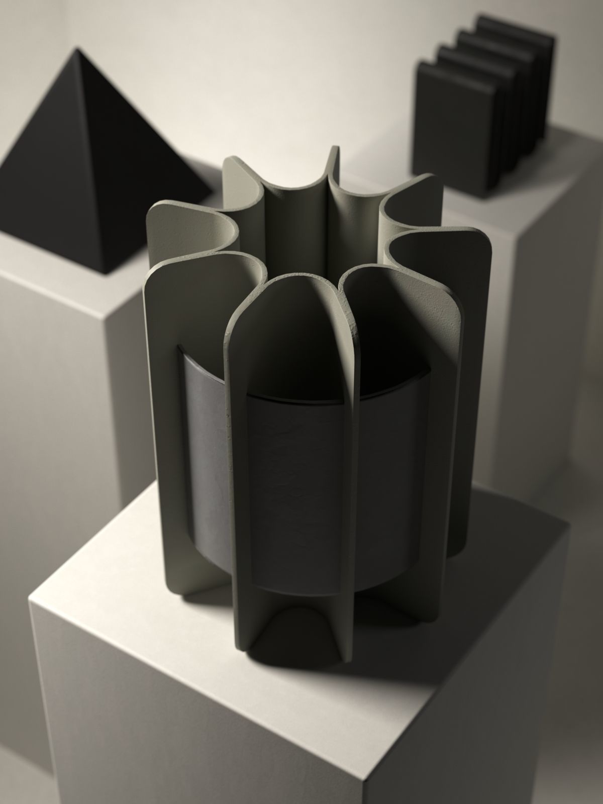 Decorative Objects Set 41 3D model_2