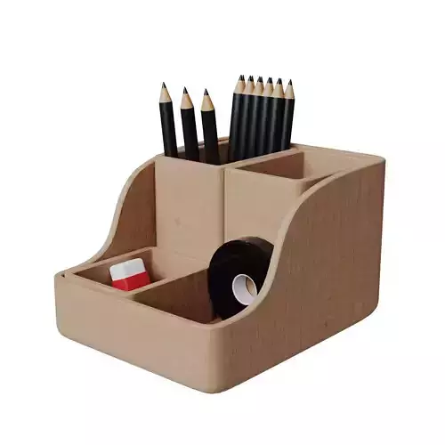 Desk Utensils 002 3D model