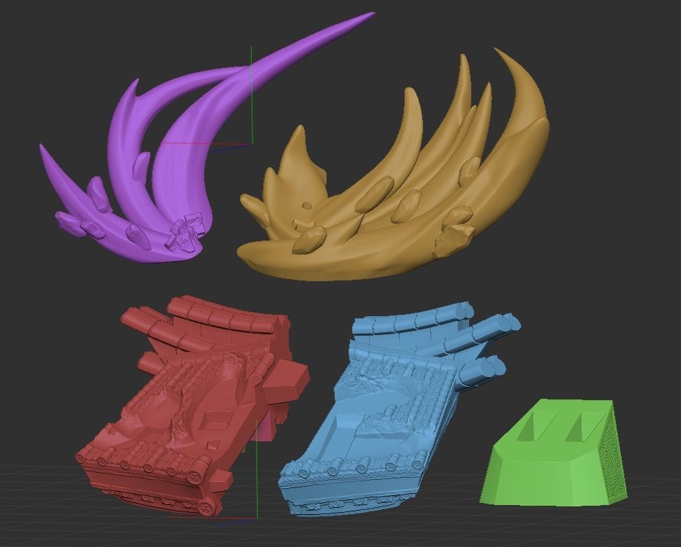 Keqing - Genshin Impact - Garage Kit 3D print model_6