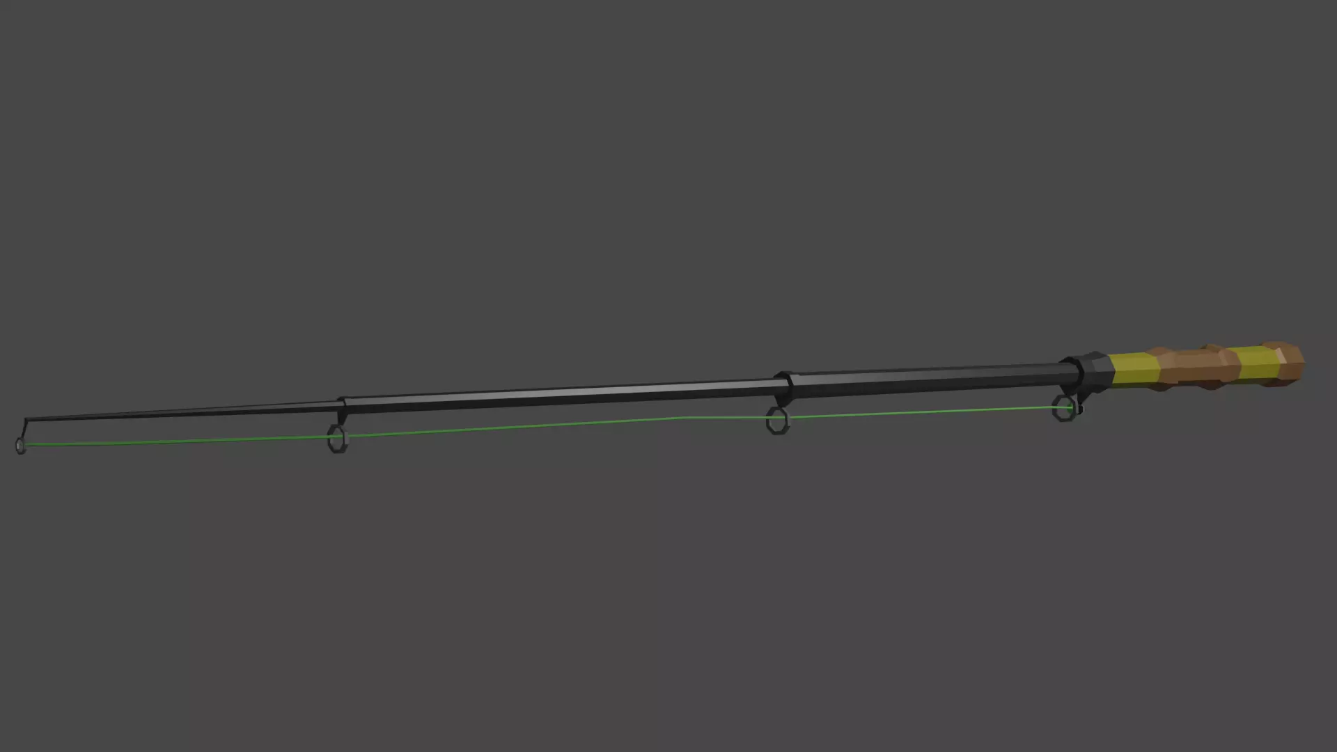 Fishing Rod  3D model_0