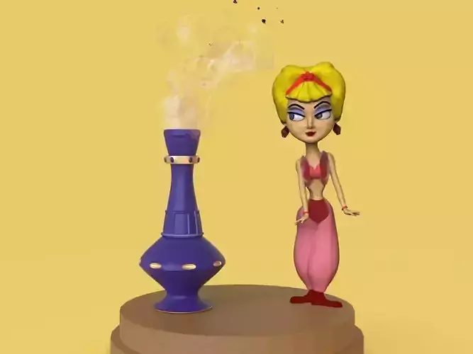 I Dream of Jeannie 3D print model