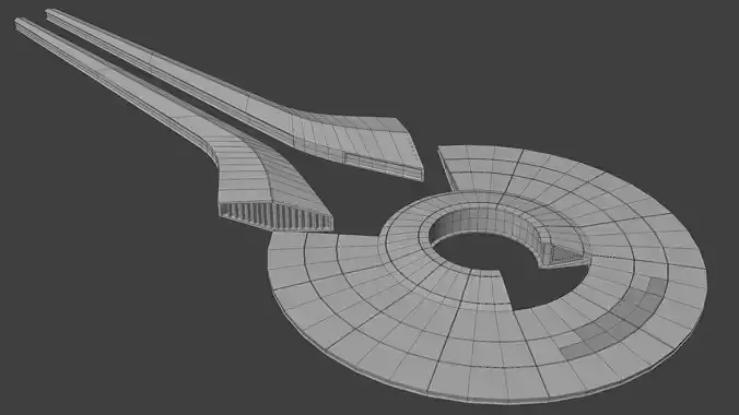 Star Trek Friendship-Class Starship