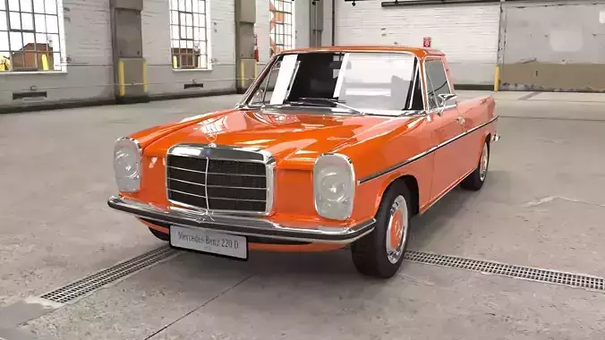 1972 model Mercedes Benz 220 D Pickup